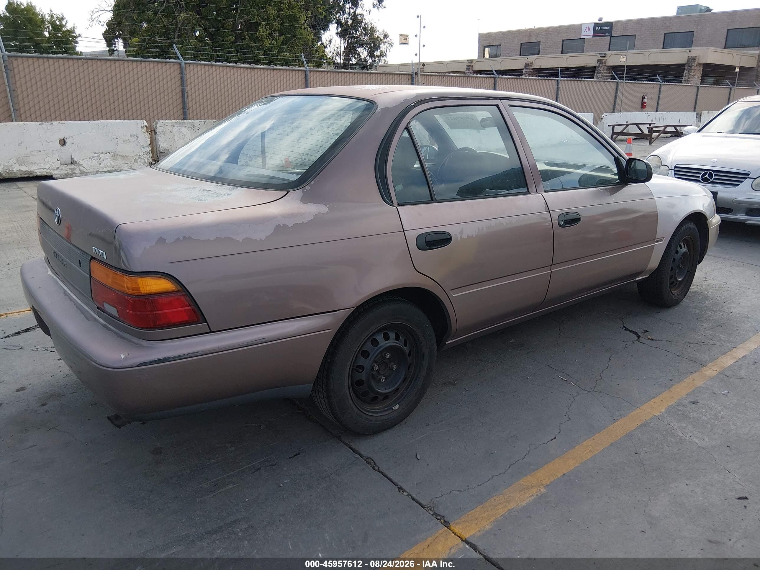 1993 Toyota Corolla   Blue vin: JT2AE04E7P0025668
