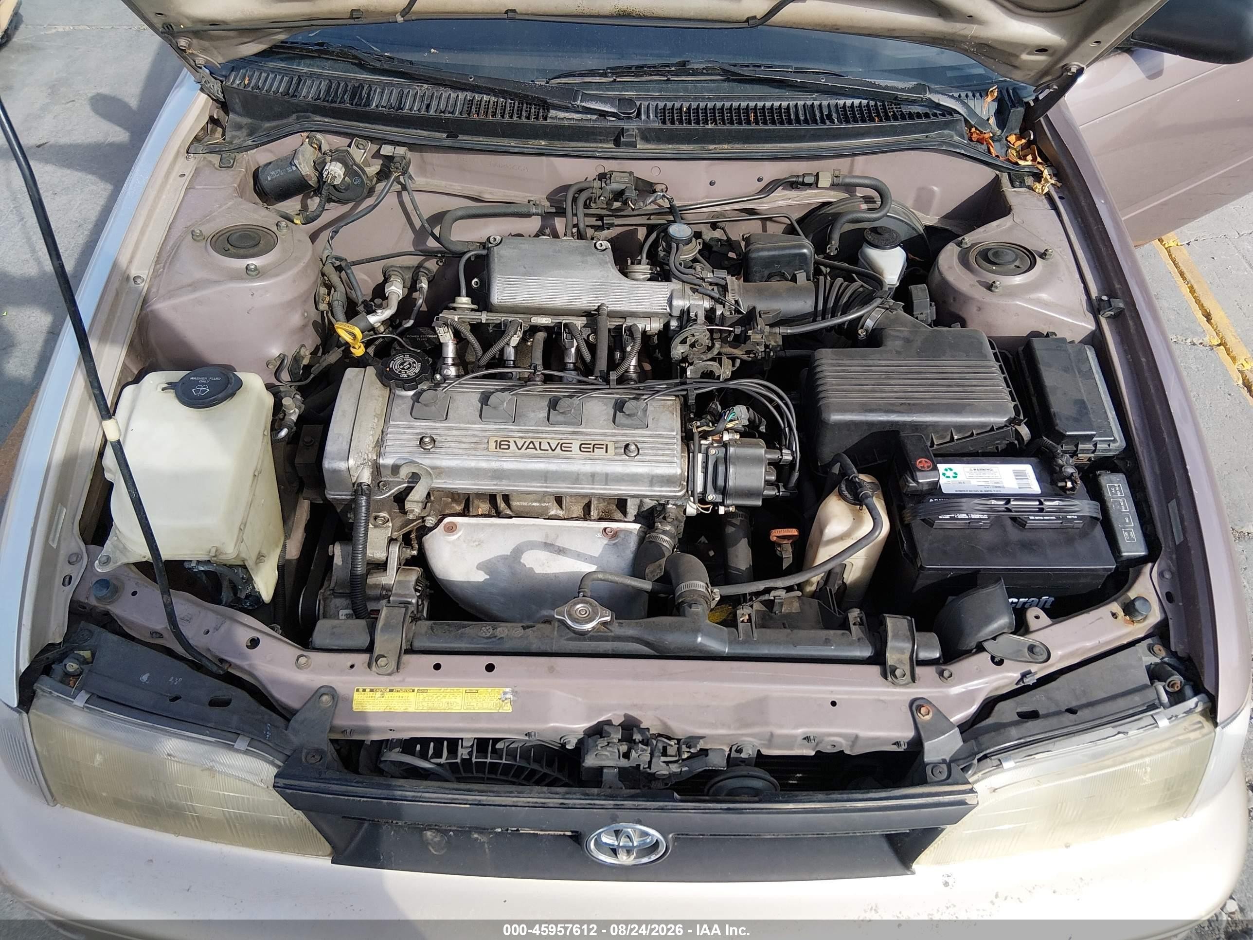 1993 Toyota Corolla   Blue vin: JT2AE04E7P0025668