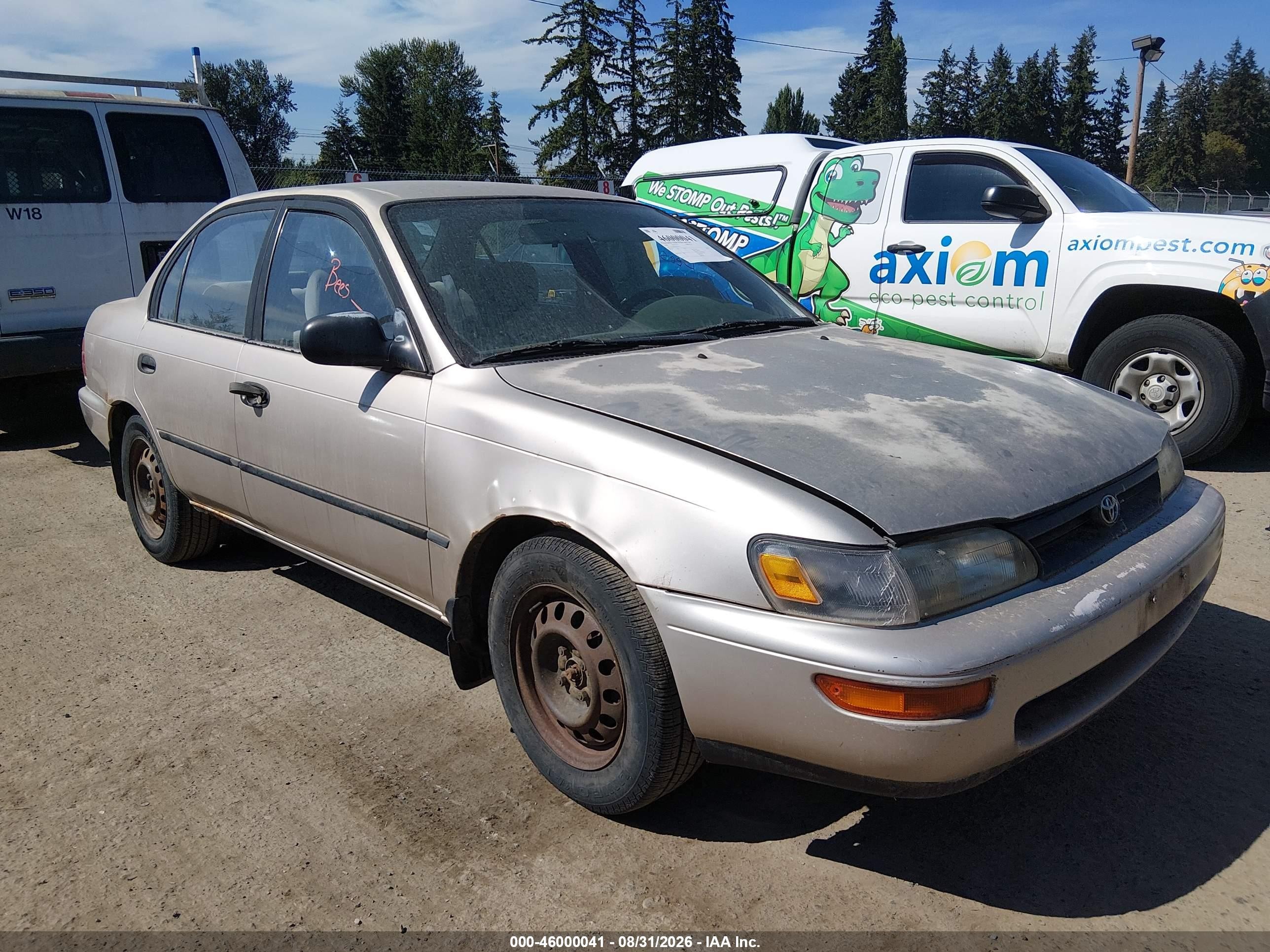 1994 Toyota Corolla Le/dx Tan vin: JT2AE09B5R0063627
