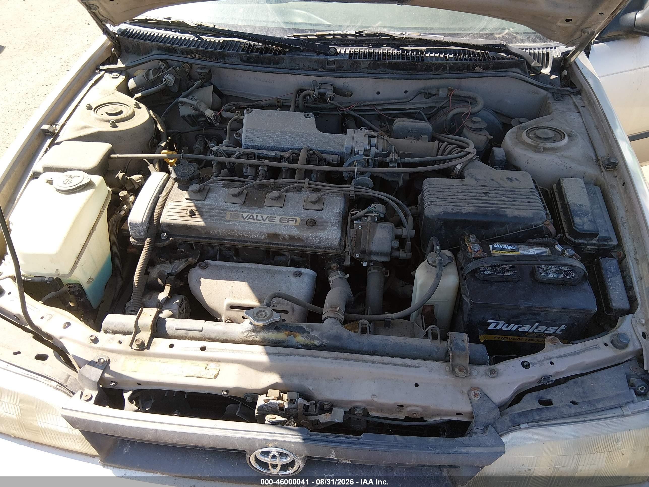 1994 Toyota Corolla Le/dx Tan vin: JT2AE09B5R0063627