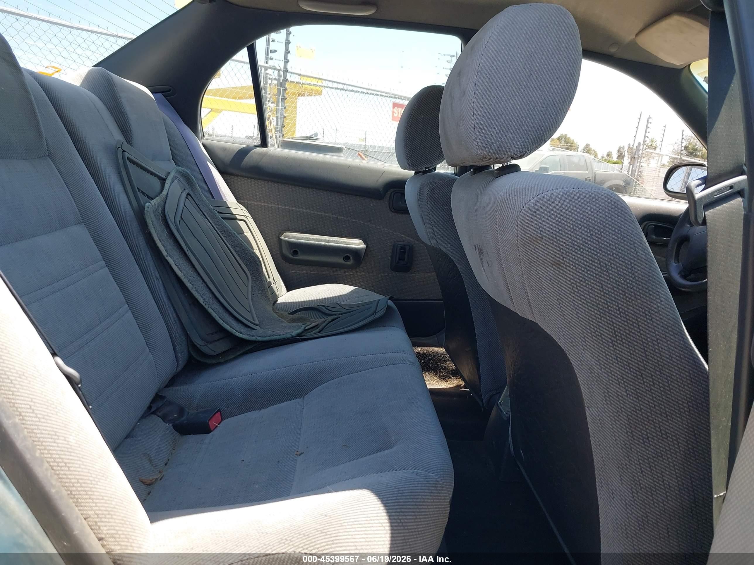 1995 Toyota Corolla Le/dx Light Blue vin: JT2AE09B9S0087175