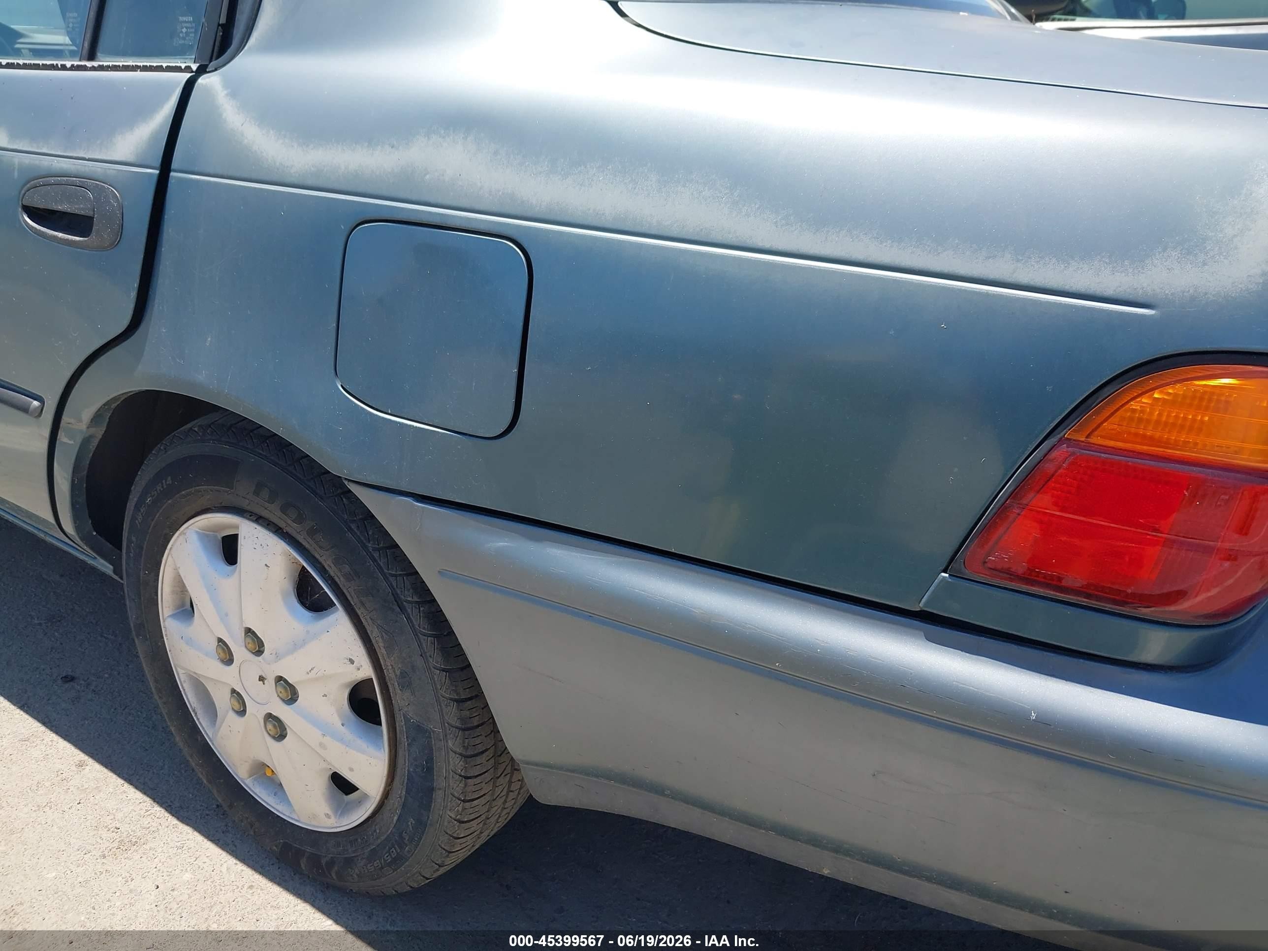 1995 Toyota Corolla Le/dx Light Blue vin: JT2AE09B9S0087175
