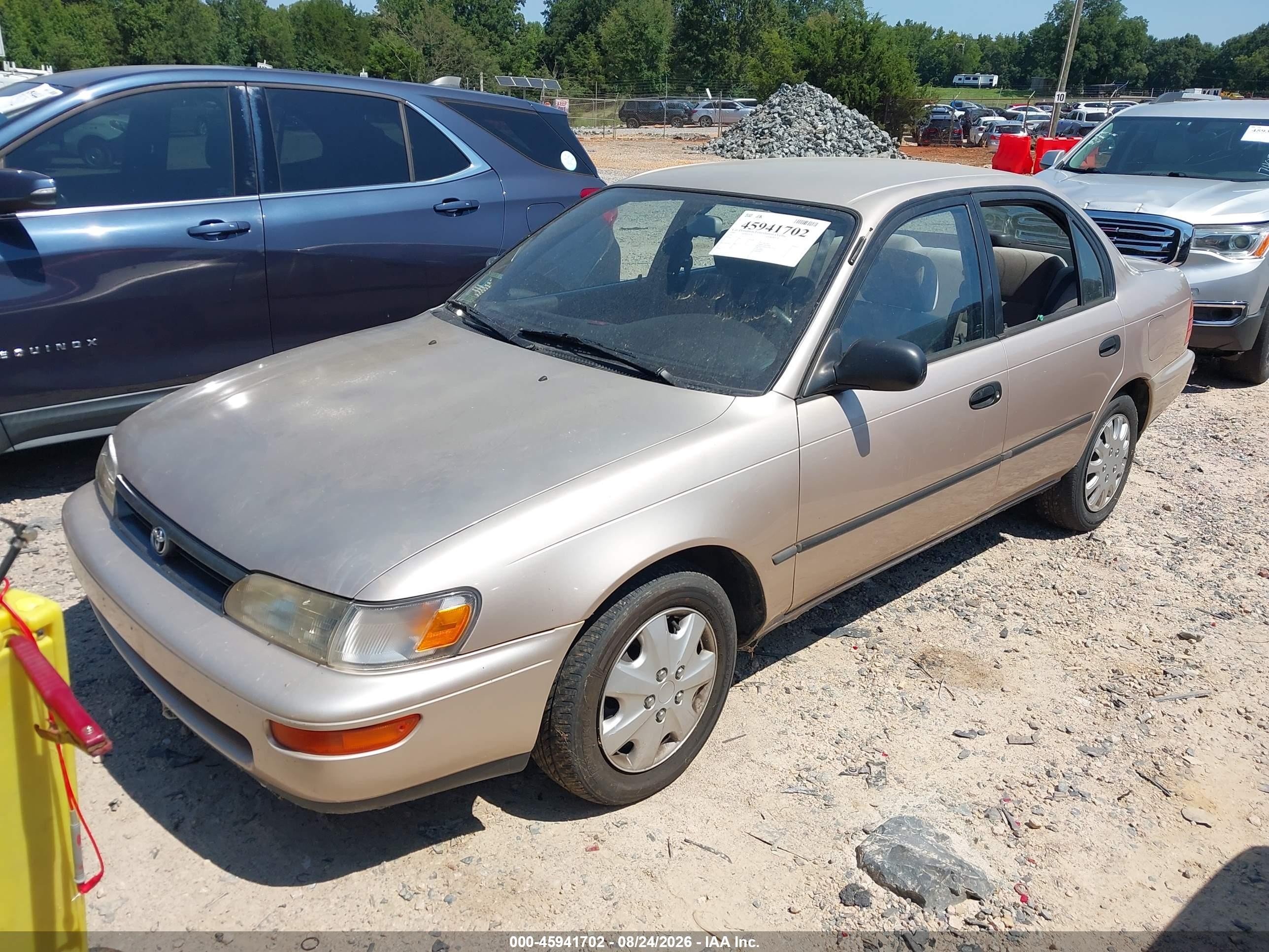 1995 Toyota Corolla Le/dx Gold vin: JT2AE09BXS0083524