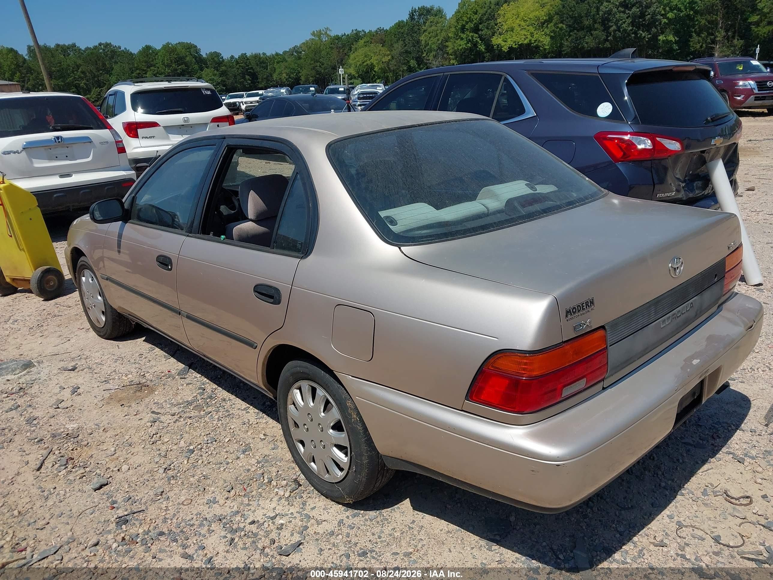 1995 Toyota Corolla Le/dx Gold vin: JT2AE09BXS0083524