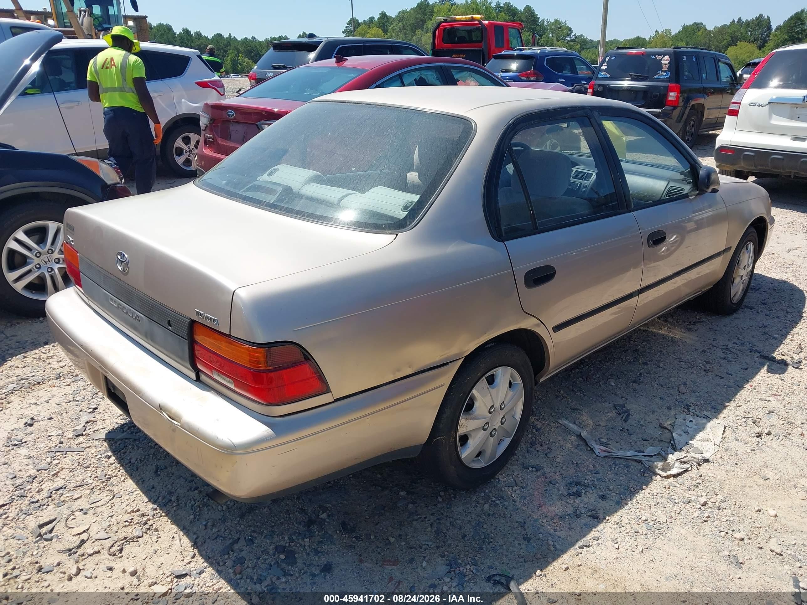 1995 Toyota Corolla Le/dx Gold vin: JT2AE09BXS0083524
