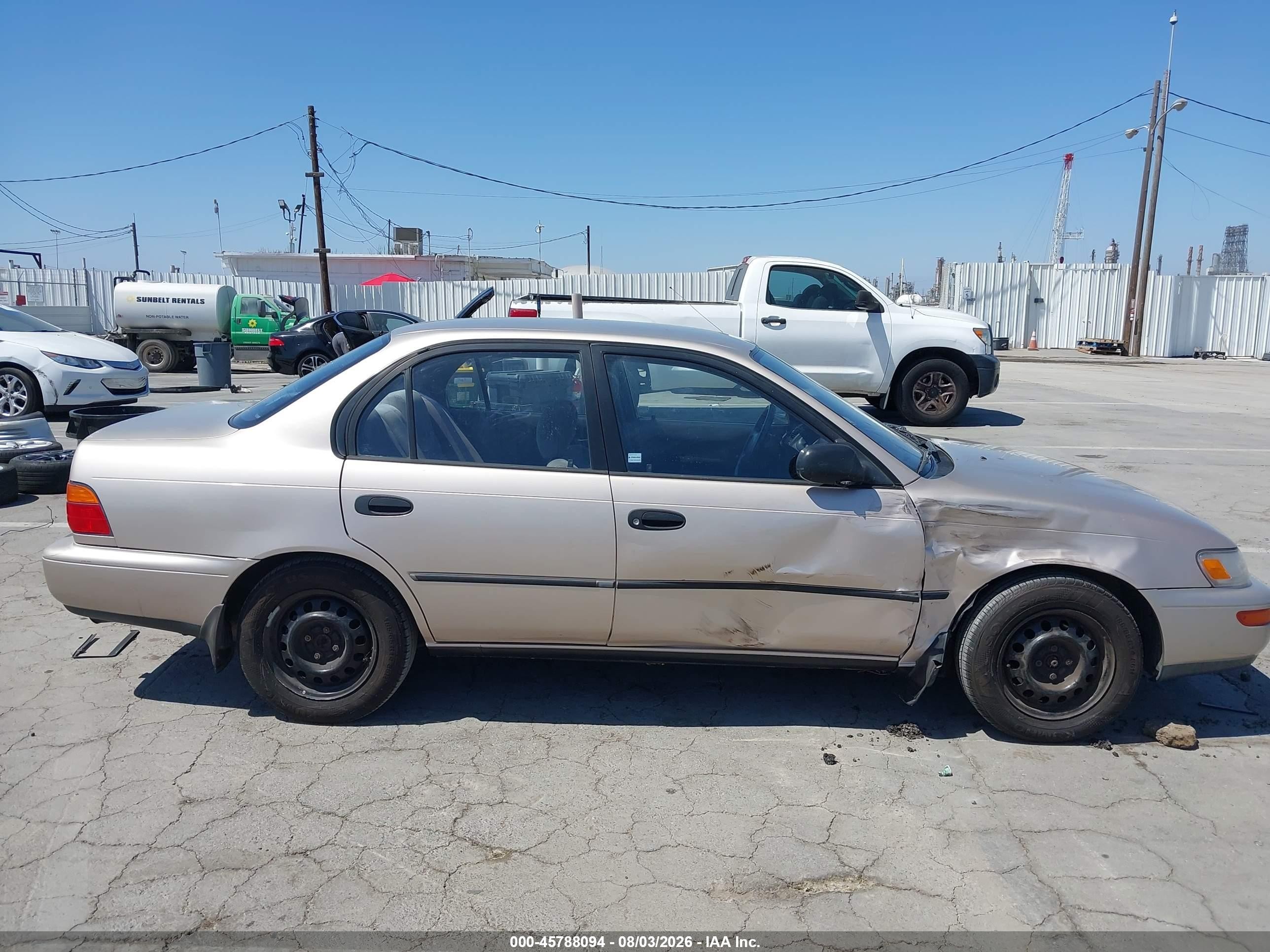 1993 Toyota Corolla Le/dx Pewter vin: JT2AE09E0P0023611