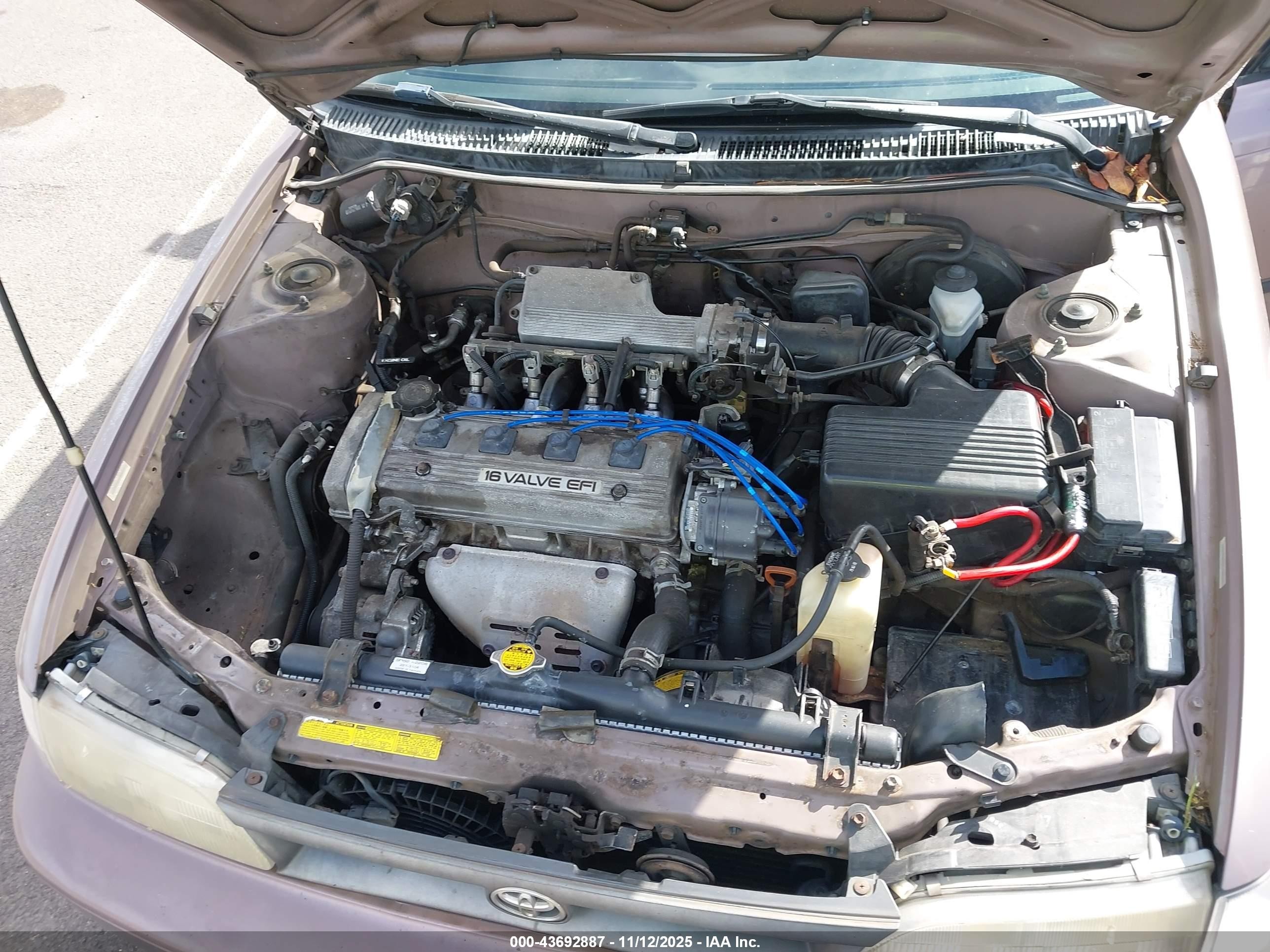 1993 Toyota Corolla Le/dx Коричневый vin: JT2AE09E6P0044267