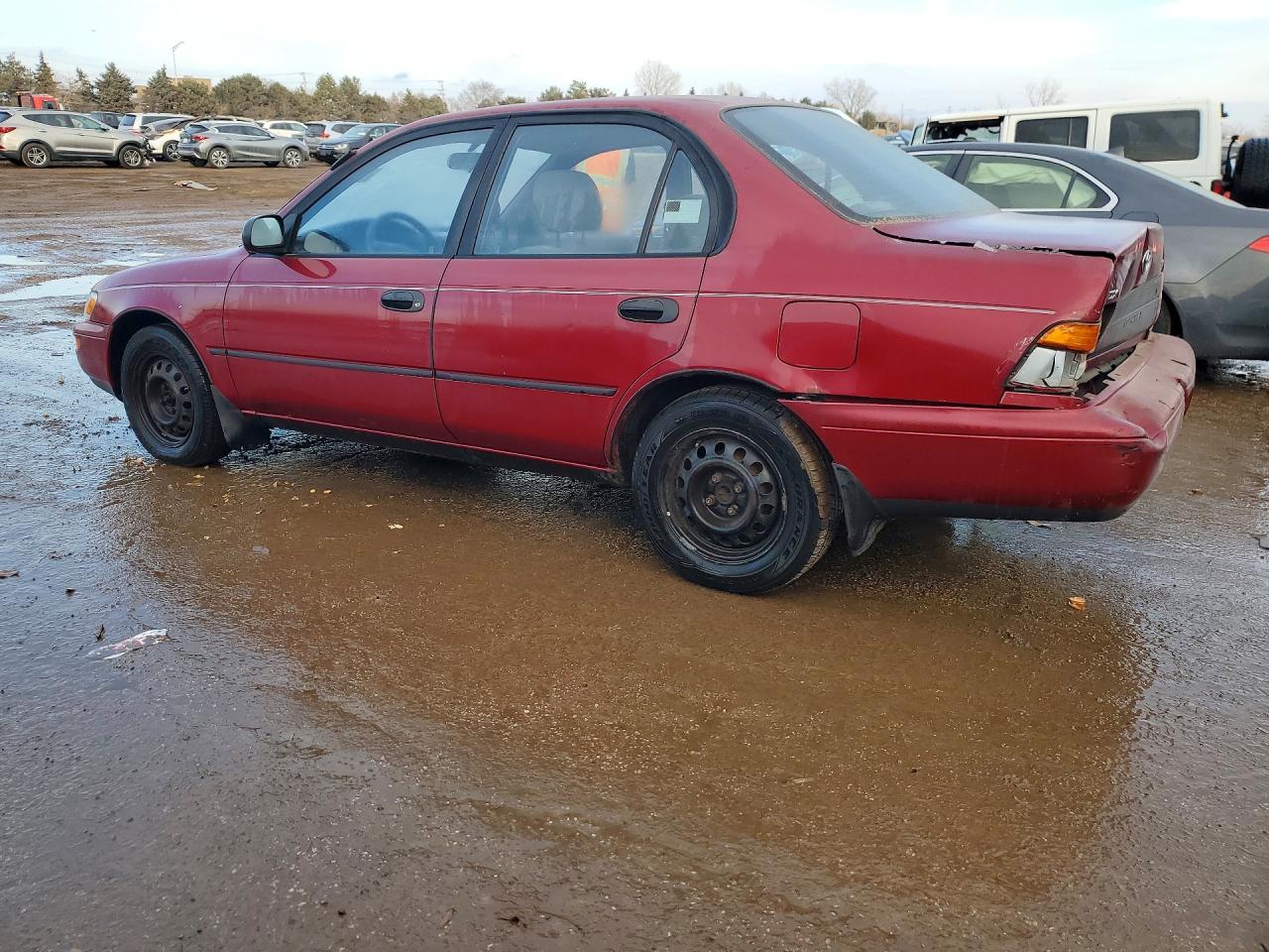 1993 Toyota Corolla Dx Темно-бордовый vin: JT2AE09E9P0029231