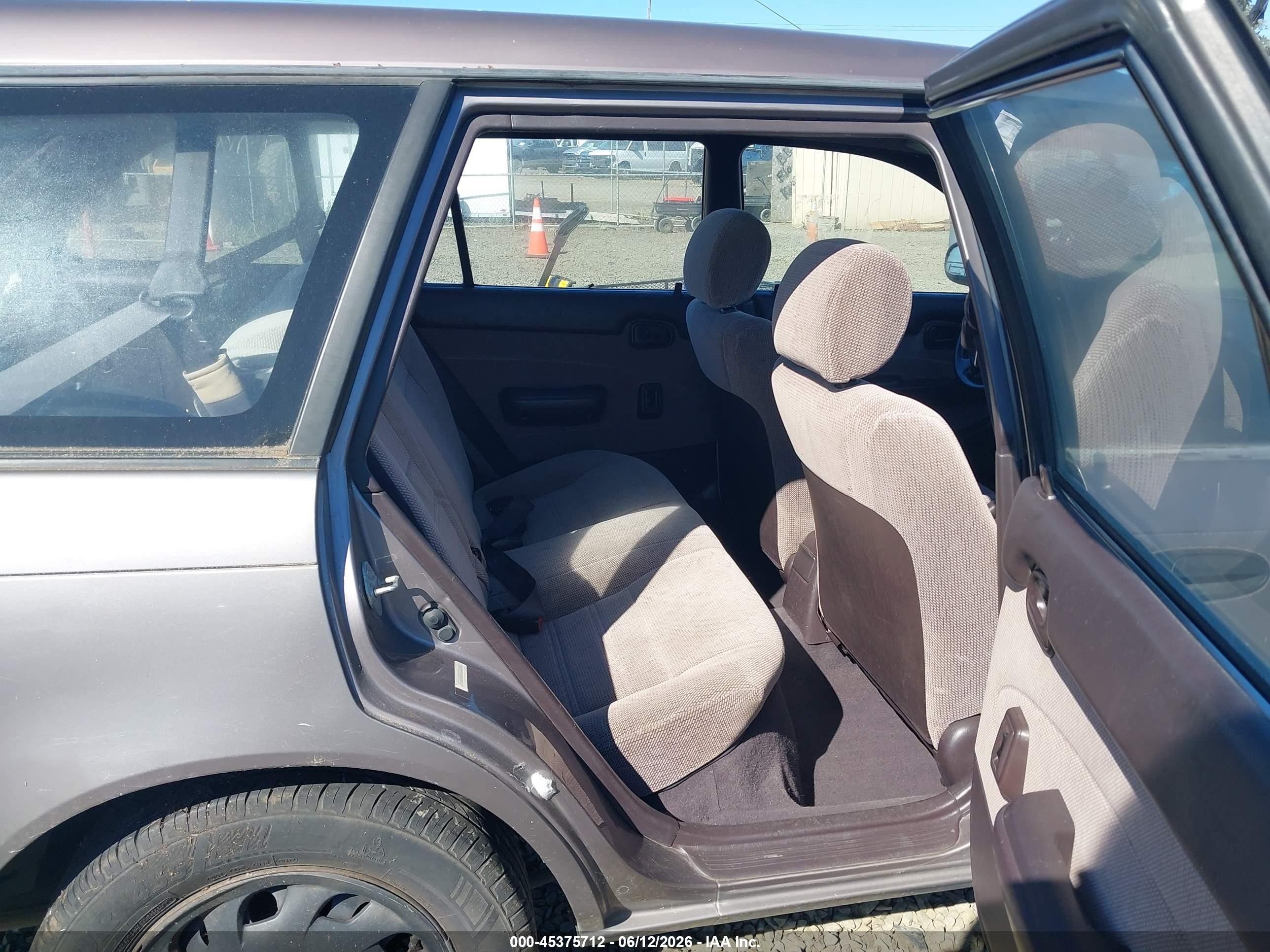 1995 Toyota Corolla Dx Gray vin: JT2AE09V0S0090752