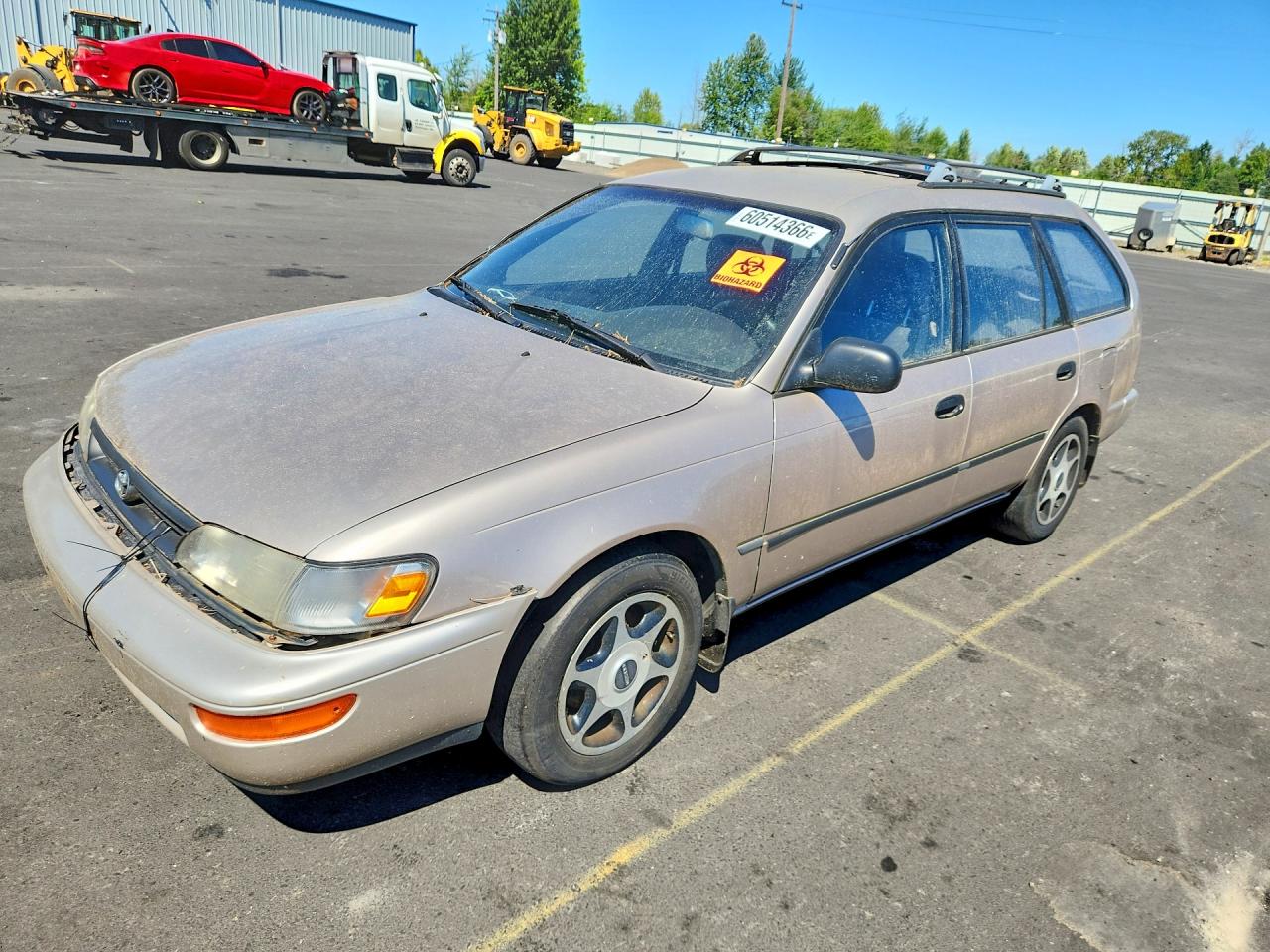 1994 Toyota Corolla Dx Beige vin: JT2AE09V5R0048149