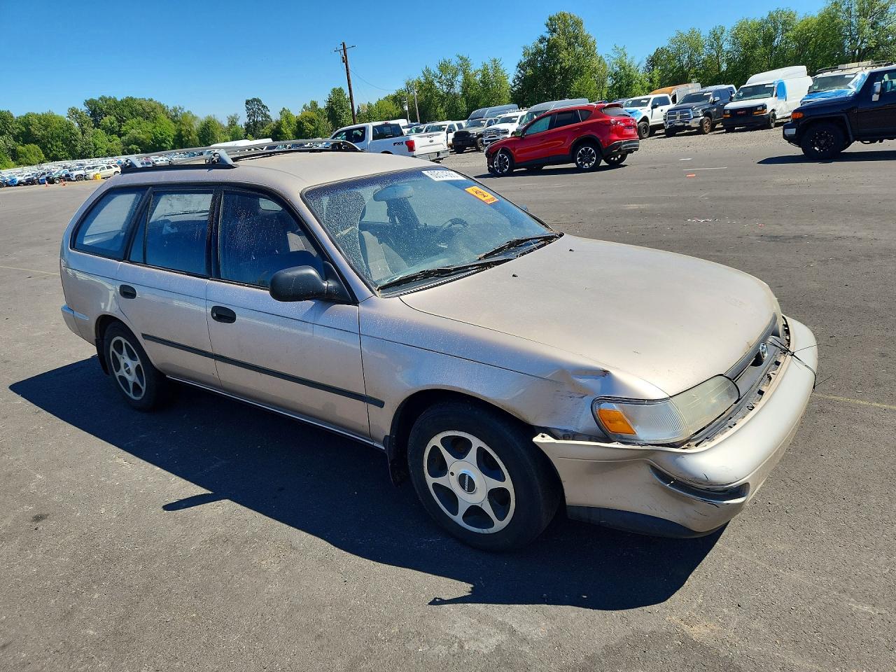 1994 Toyota Corolla Dx Beige vin: JT2AE09V5R0048149