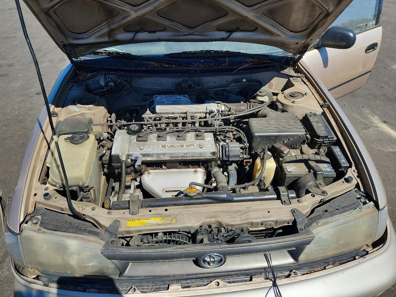 1994 Toyota Corolla Dx Beige vin: JT2AE09V5R0048149