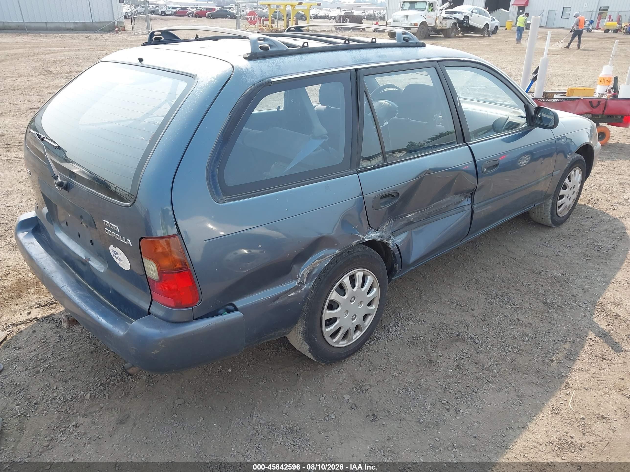 1994 Toyota Corolla Dx Light Blue vin: JT2AE09V7R0049710