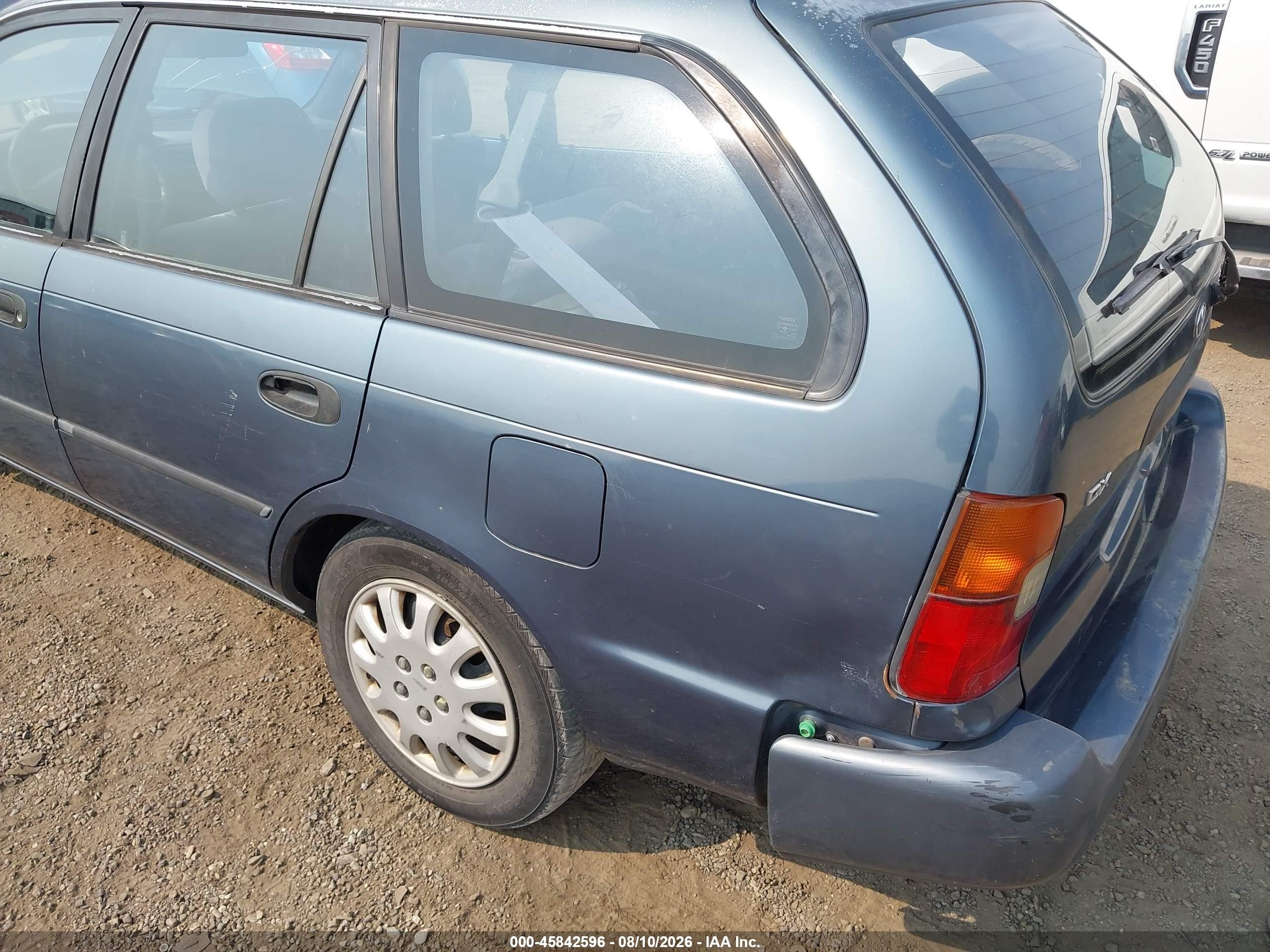 1994 Toyota Corolla Dx Light Blue vin: JT2AE09V7R0049710
