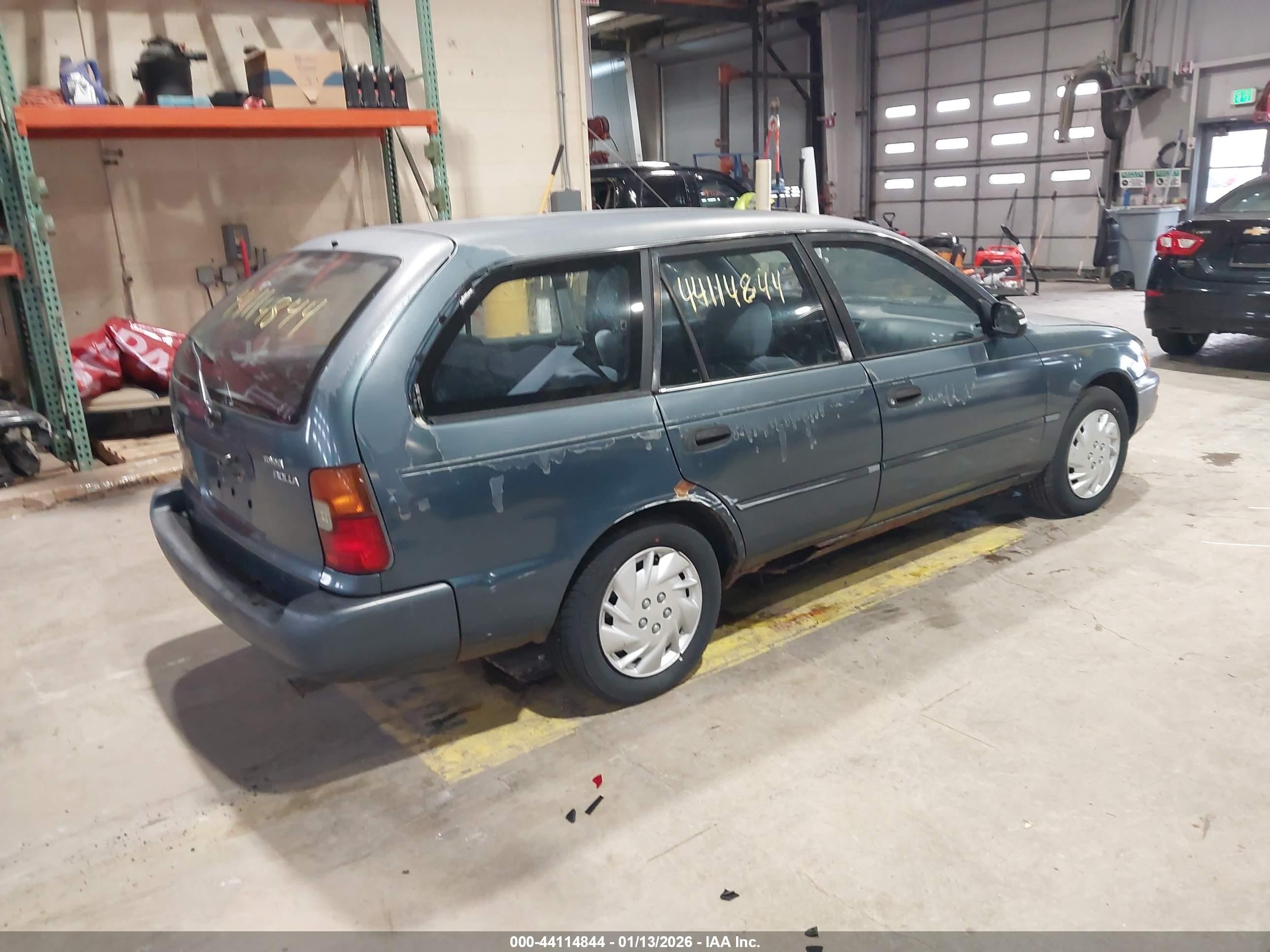1993 Toyota Corolla Dx Синий vin: JT2AE09W1P0009306