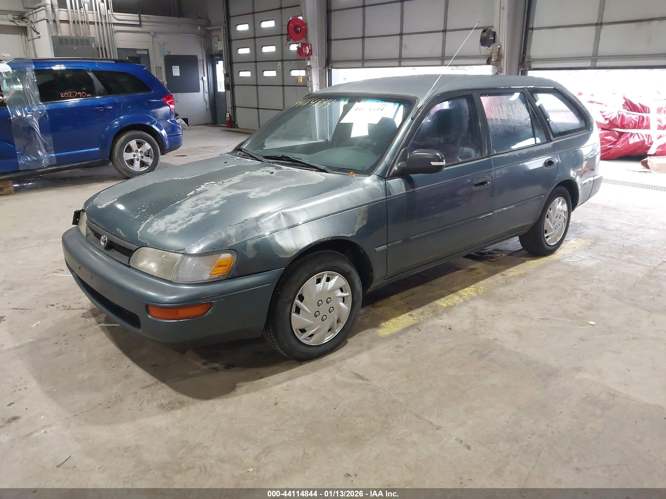 1993 Toyota Corolla Dx Синий vin: JT2AE09W1P0009306