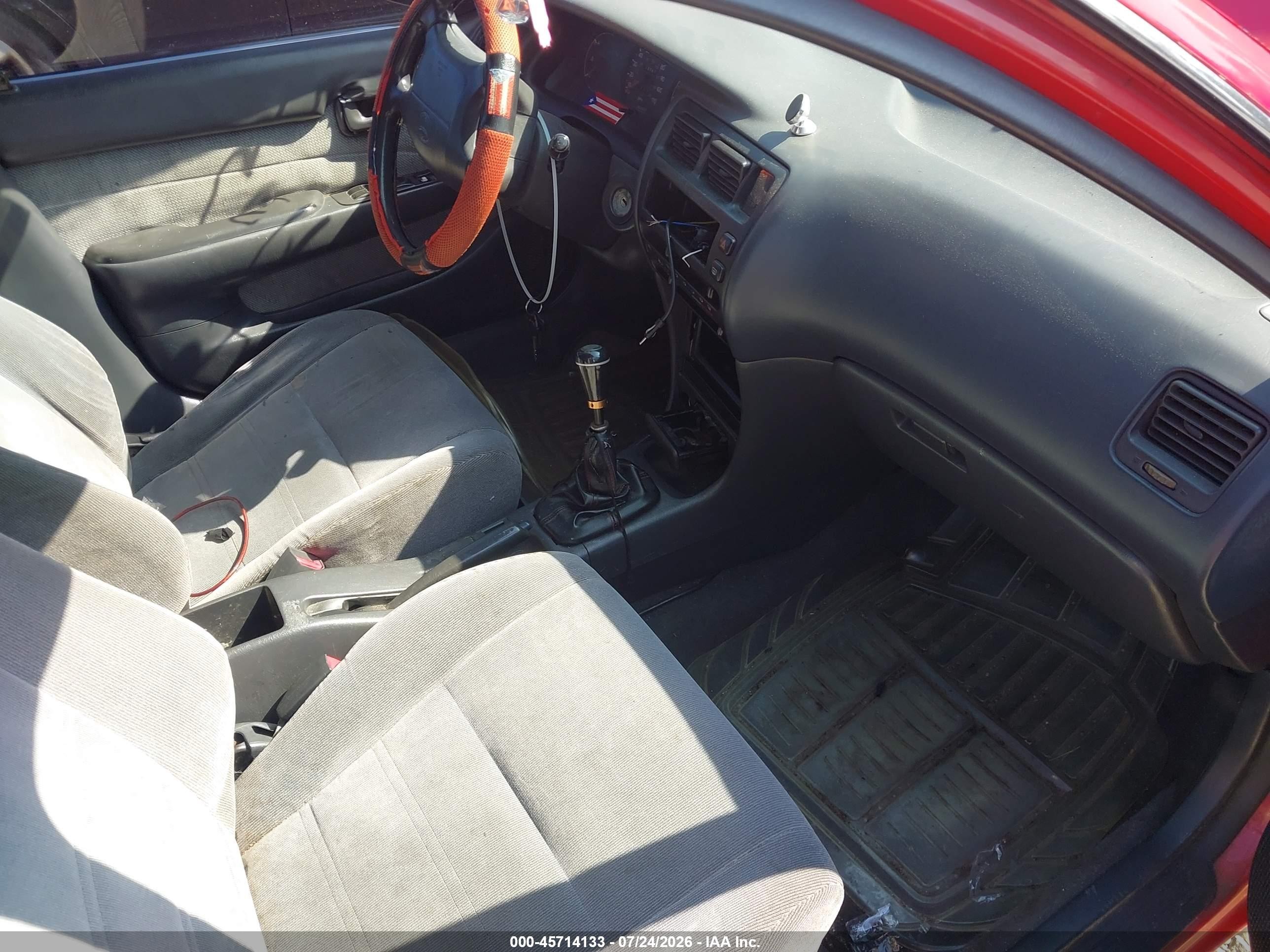 1993 Toyota Corolla Dx Red vin: JT2AE09W7P0043170