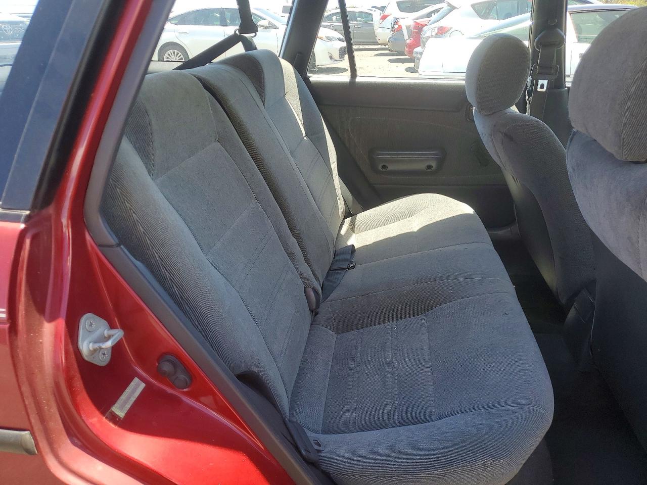 1993 Toyota Corolla Dx Red vin: JT2AE09WXP0026458