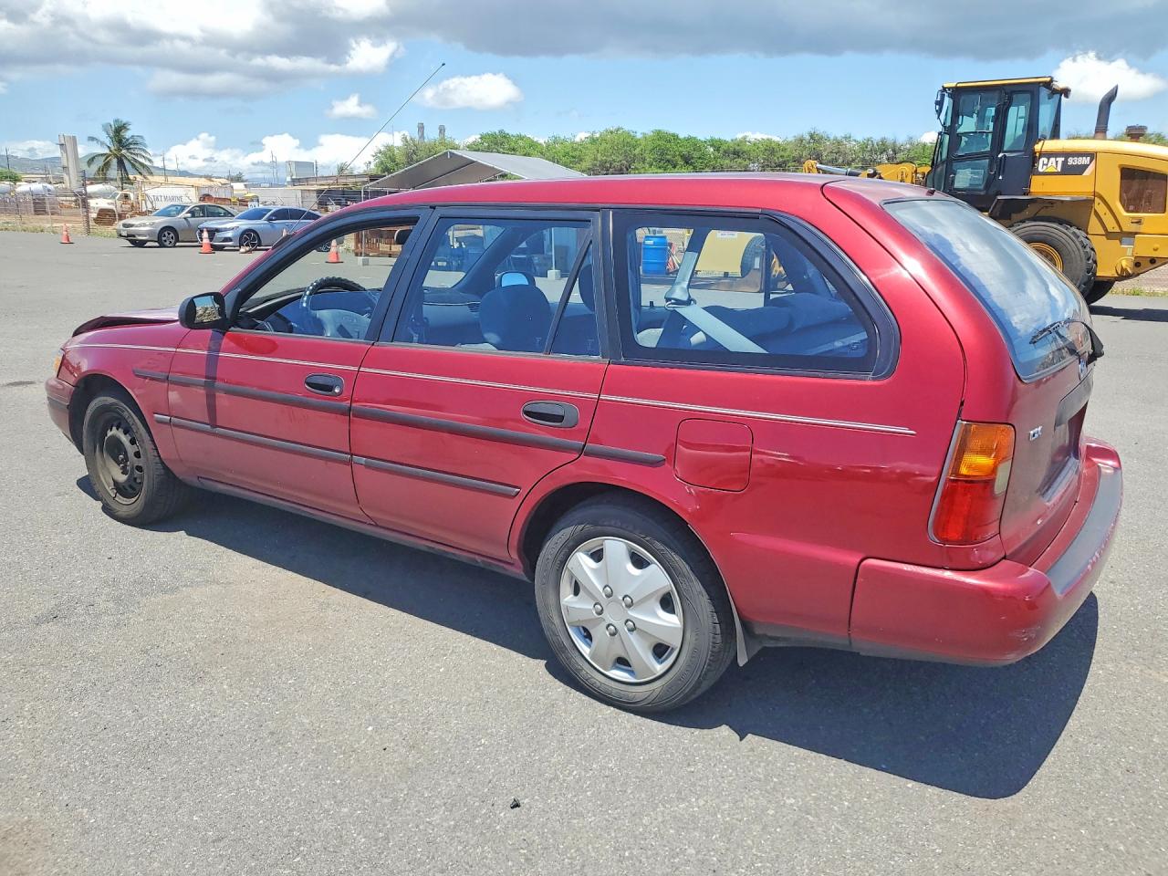 1993 Toyota Corolla Dx Red vin: JT2AE09WXP0026458