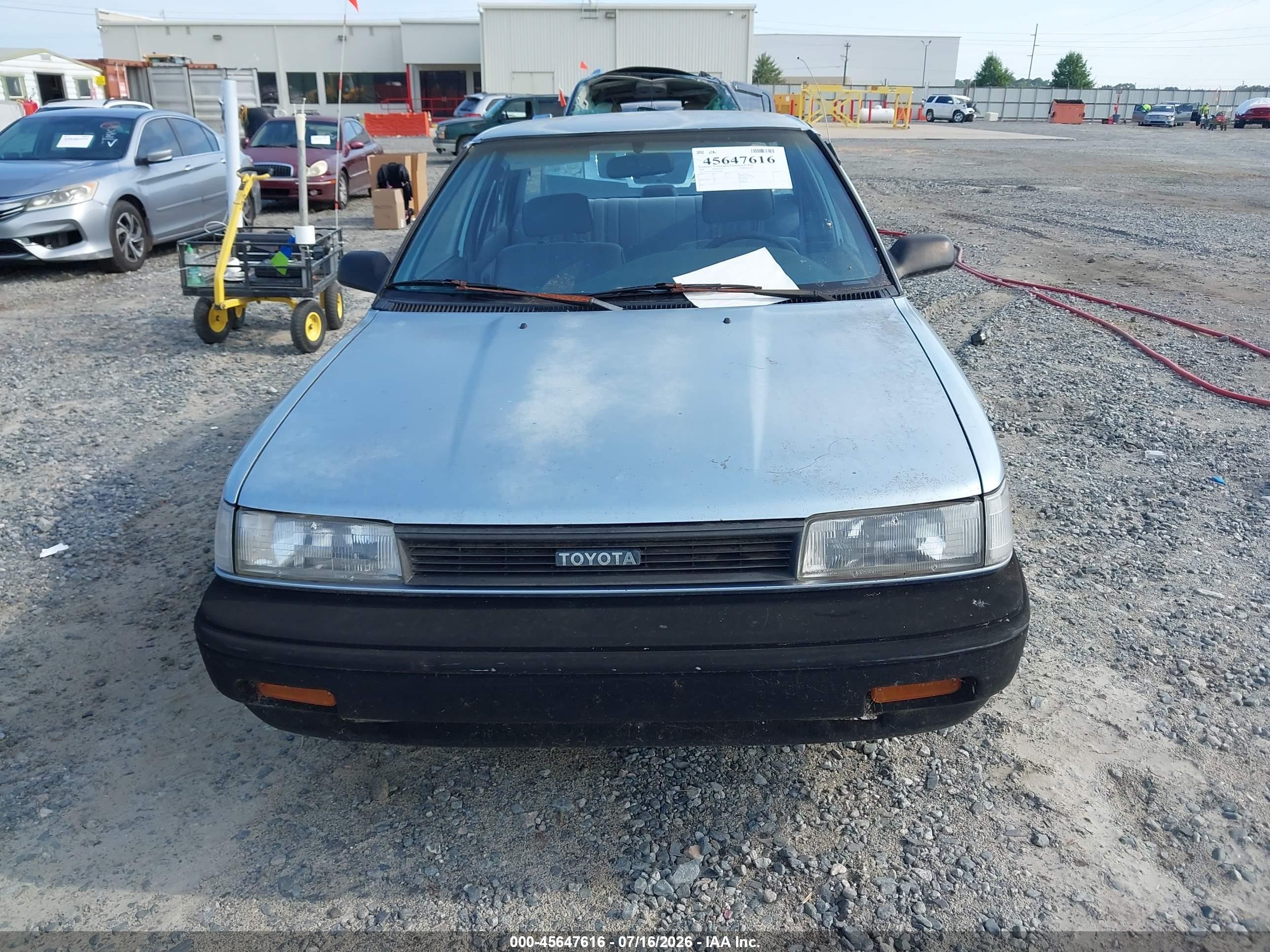 1988 Toyota Corolla Dlx Blue vin: JT2AE92E5J0022864