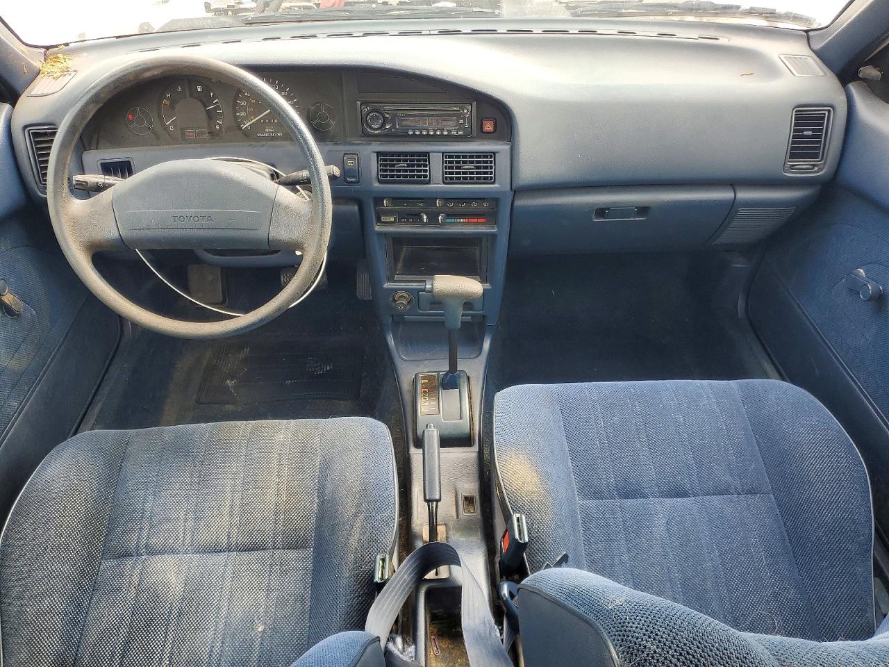 1992 Toyota Corolla Deluxe White vin: JT2AE94A6N0312756