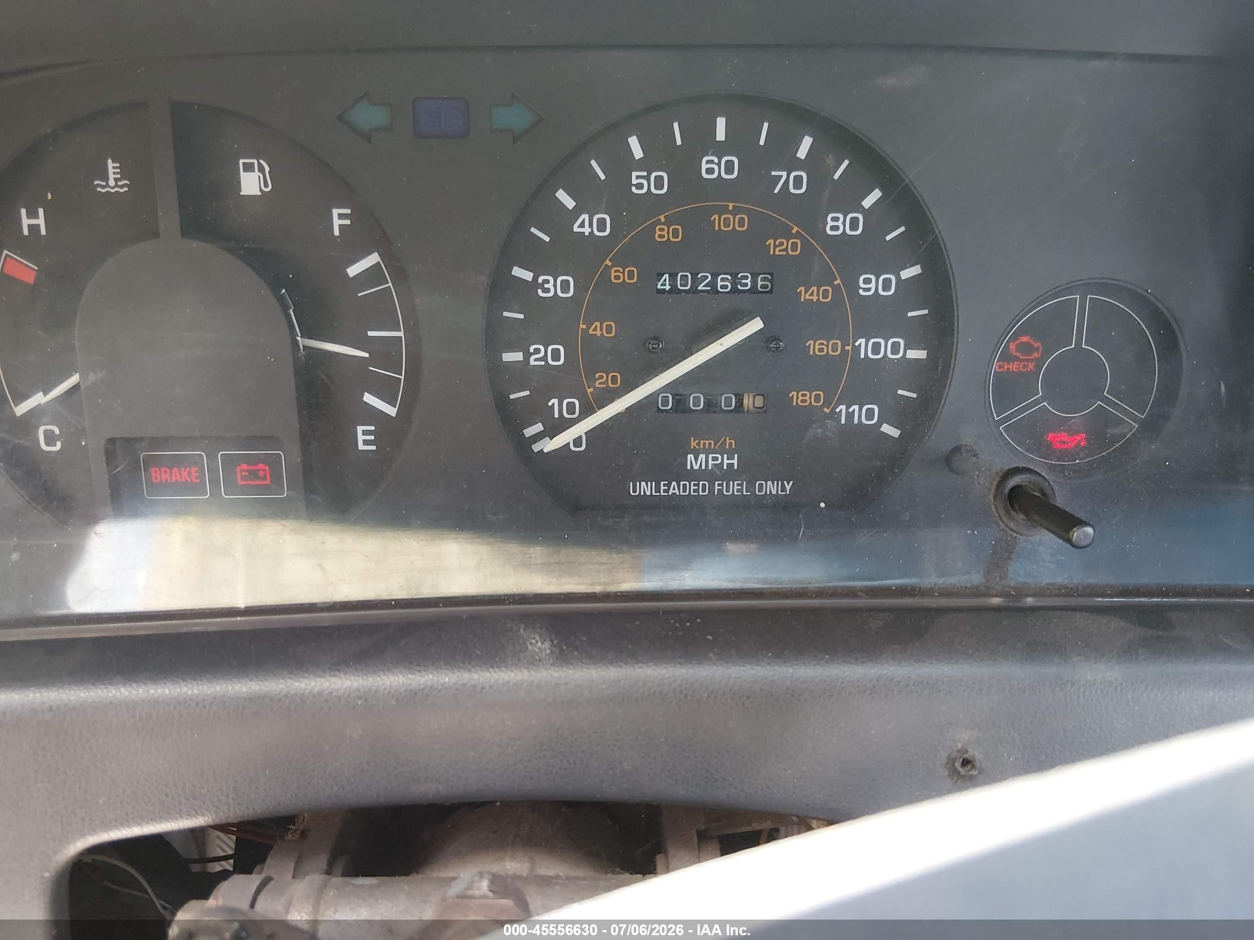 1991 Toyota Corolla Dlx White vin: JT2AE94K3M3489674