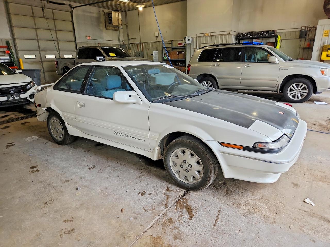 1989 Toyota Corolla Gt-s White vin: JT2AE98CXK3161989