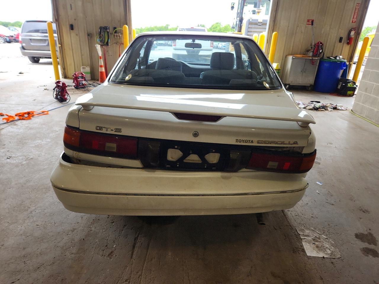 1989 Toyota Corolla Gt-s White vin: JT2AE98CXK3161989