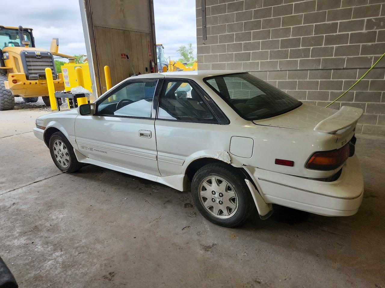1989 Toyota Corolla Gt-s White vin: JT2AE98CXK3161989