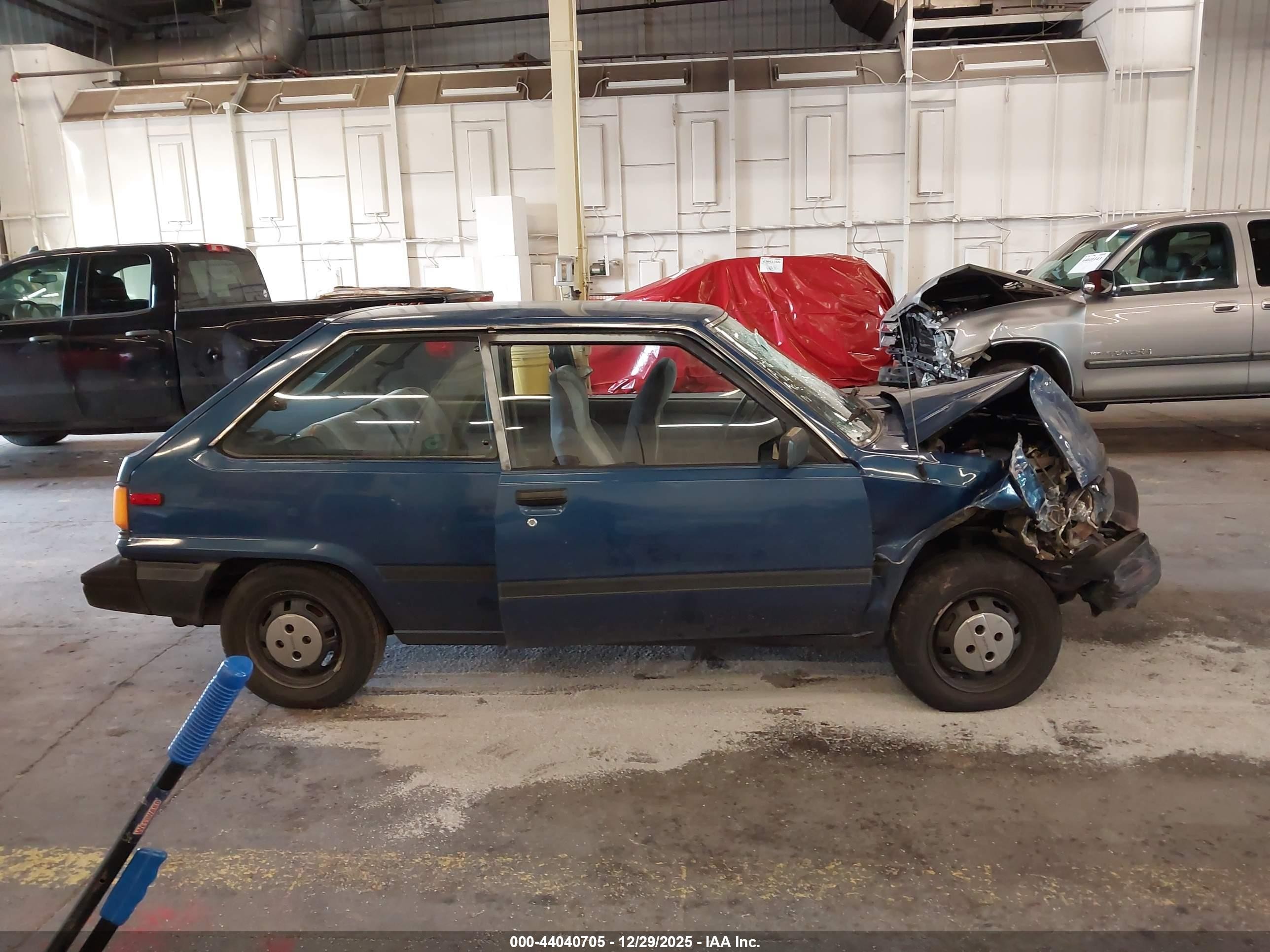 1985 Toyota Tercel Deluxe Blue vin: JT2AL32G9F0345682