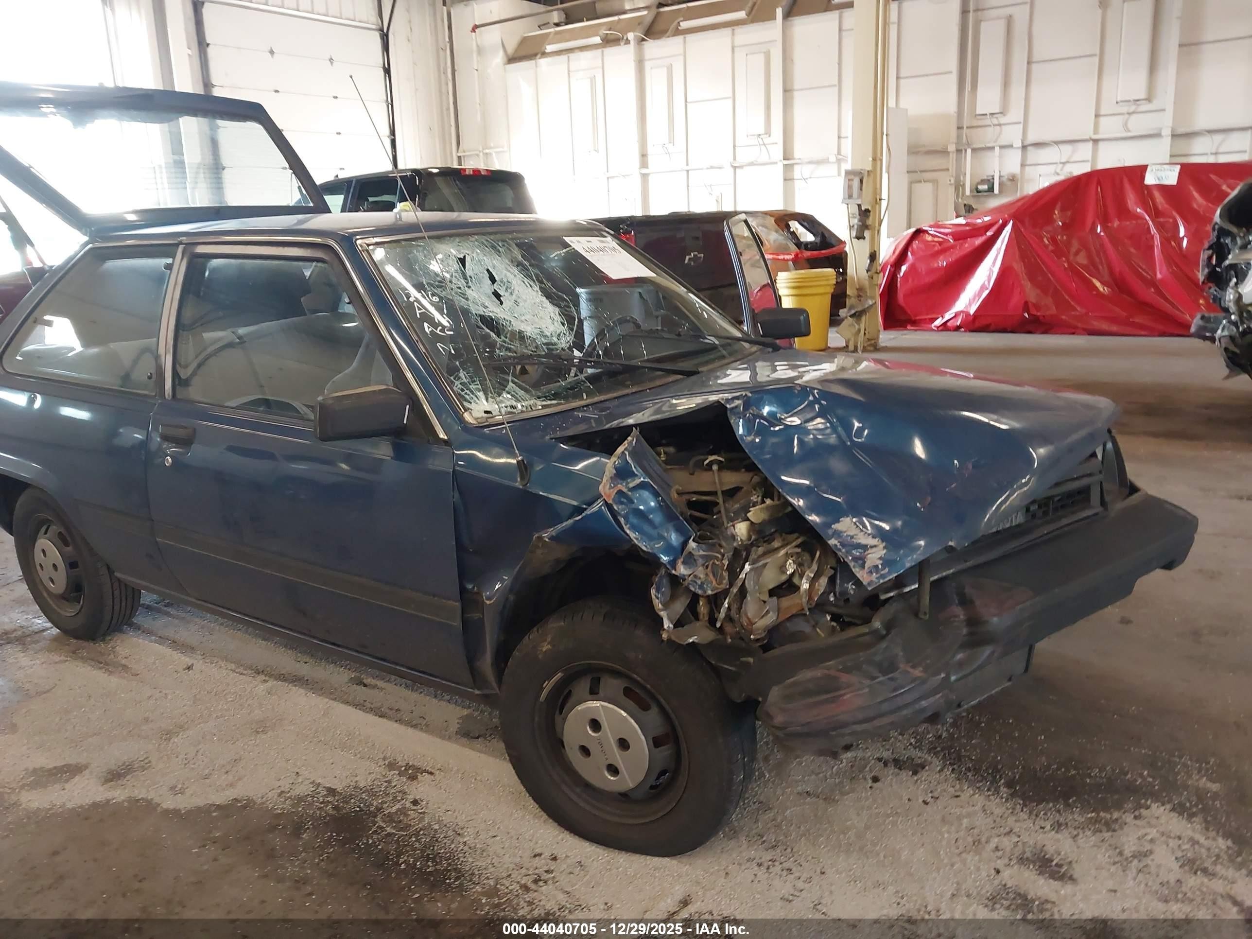 1985 Toyota Tercel Deluxe Blue vin: JT2AL32G9F0345682