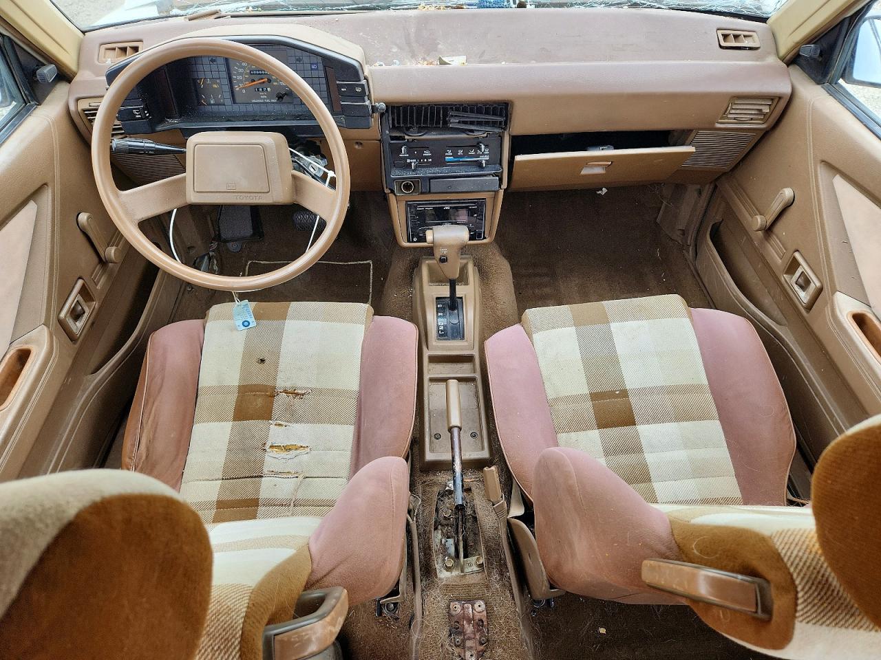 1985 Toyota Tercel Deluxe 4x4 White vin: JT2AL32W8F0156044