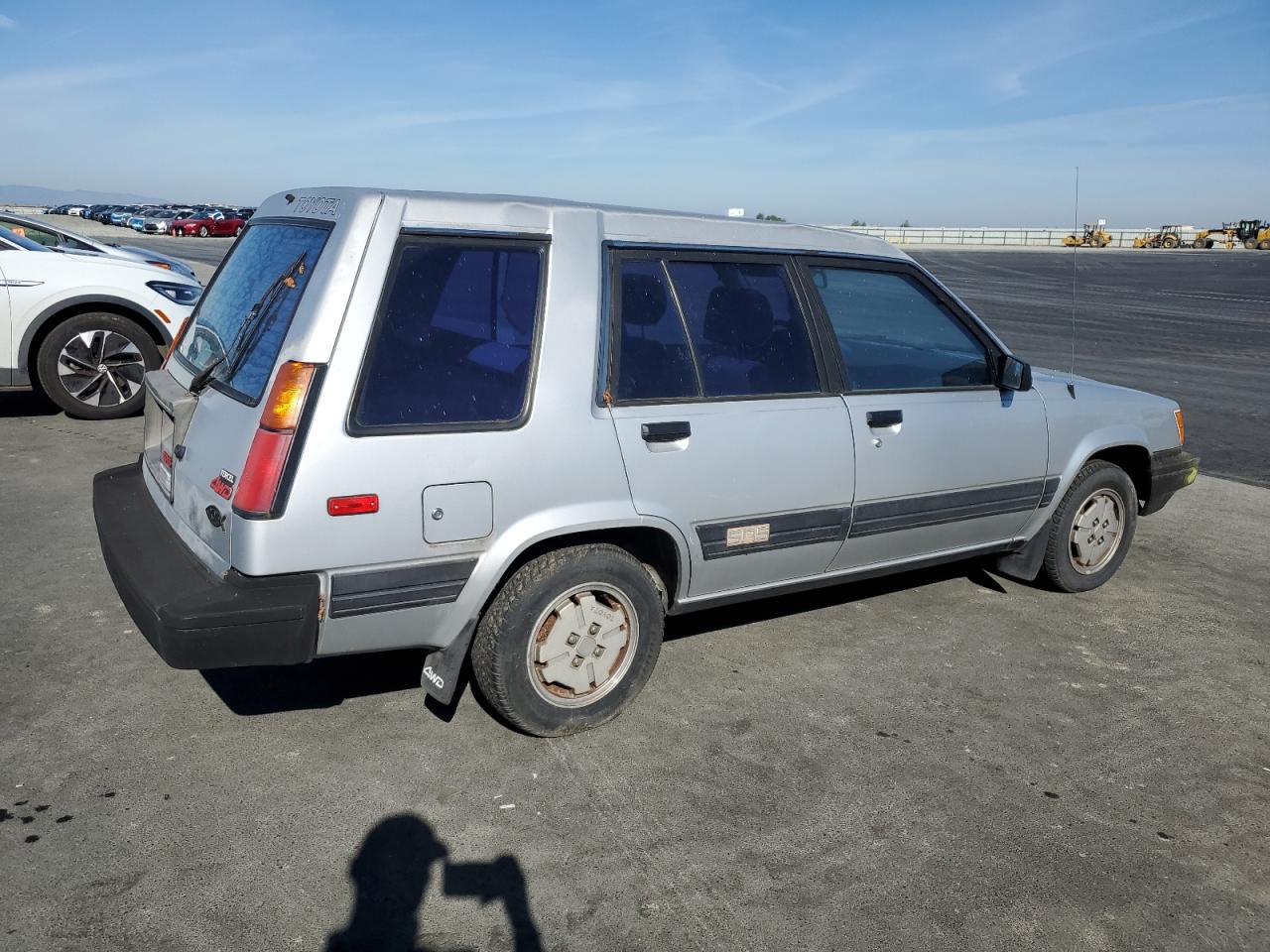 1986 Toyota Tercel Sr5 Silver vin: JT2AL35W2G0248991