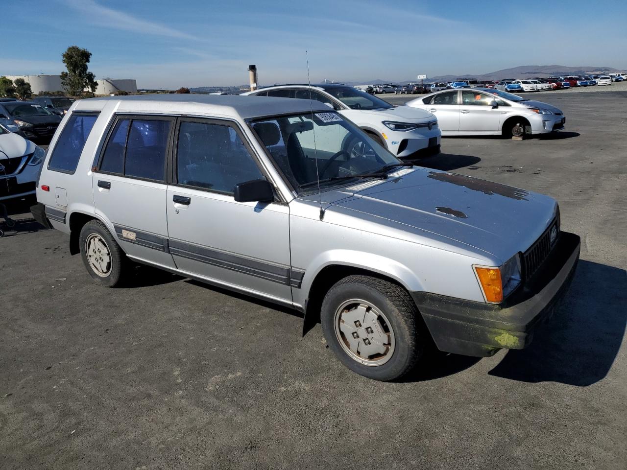1986 Toyota Tercel Sr5 Silver vin: JT2AL35W2G0248991