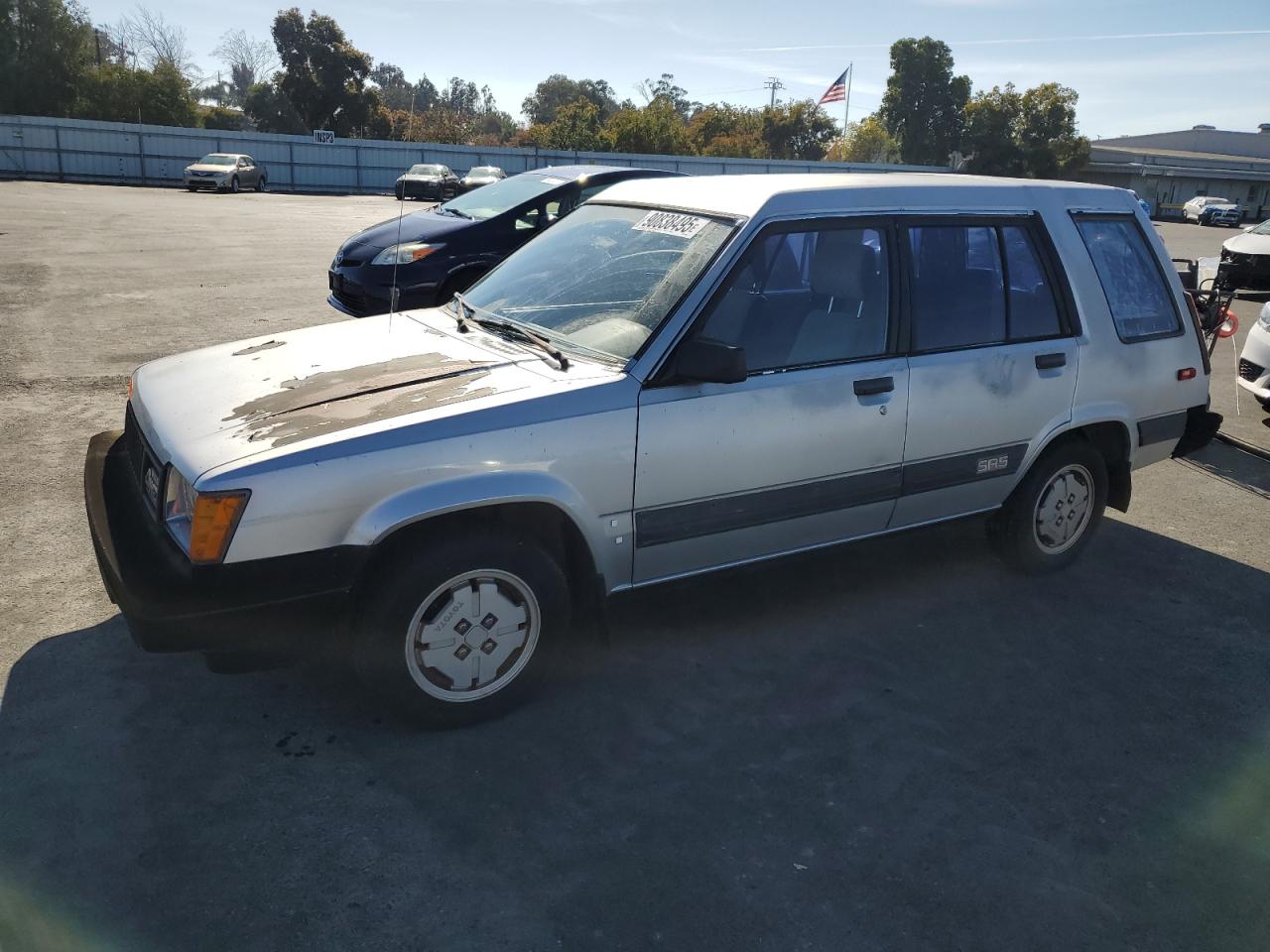 1986 Toyota Tercel Sr5 Silver vin: JT2AL35W2G0248991