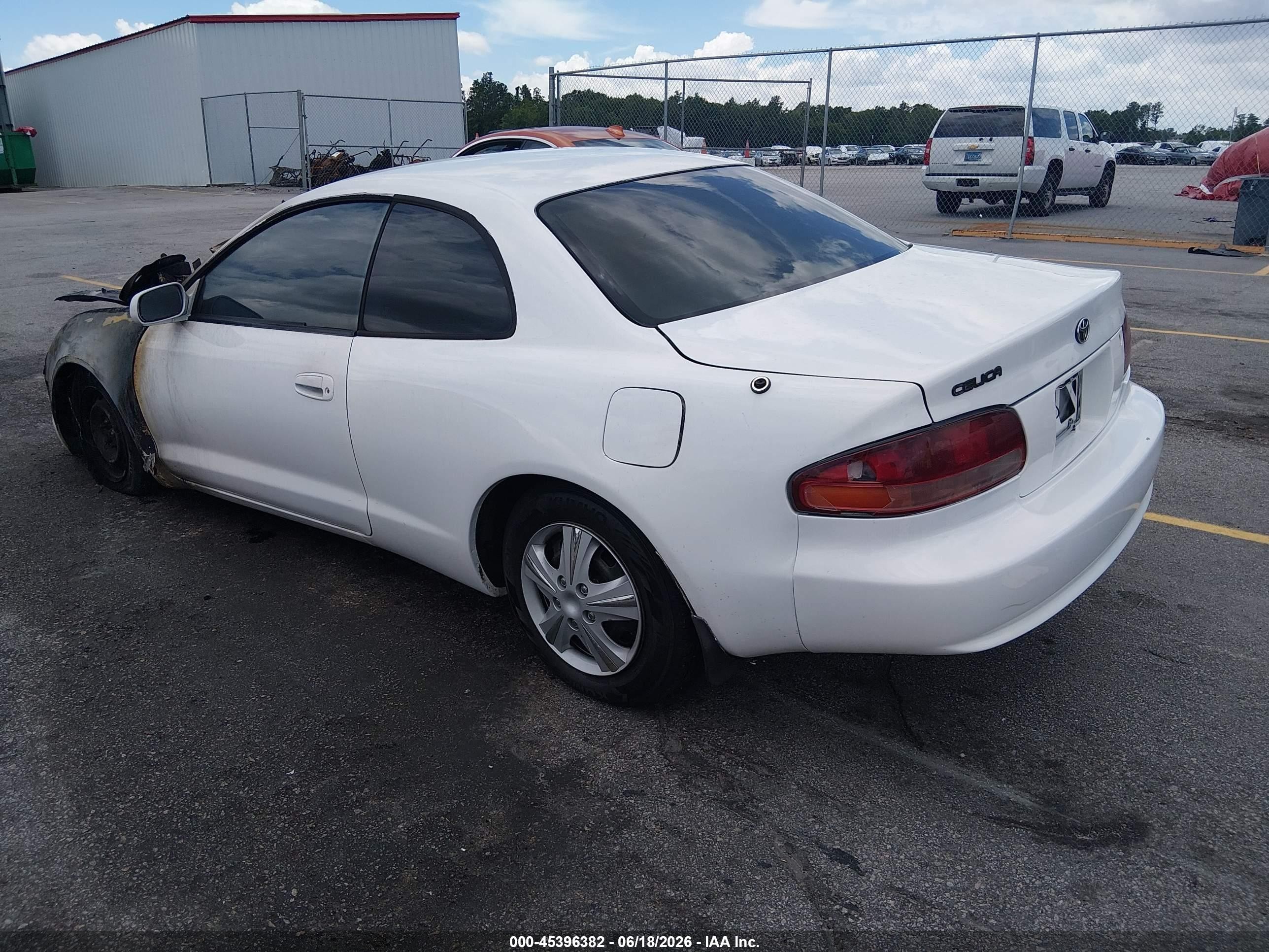 1994 Toyota Celica St White vin: JT2AT00F0R0012705