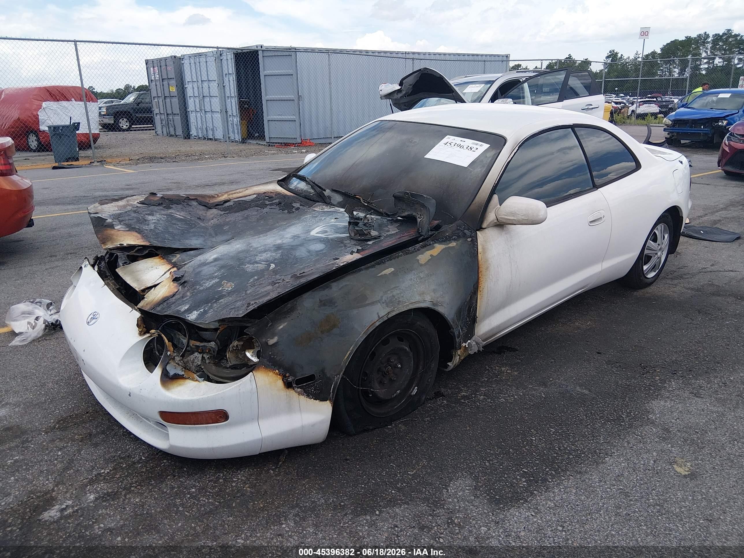 1994 Toyota Celica St White vin: JT2AT00F0R0012705