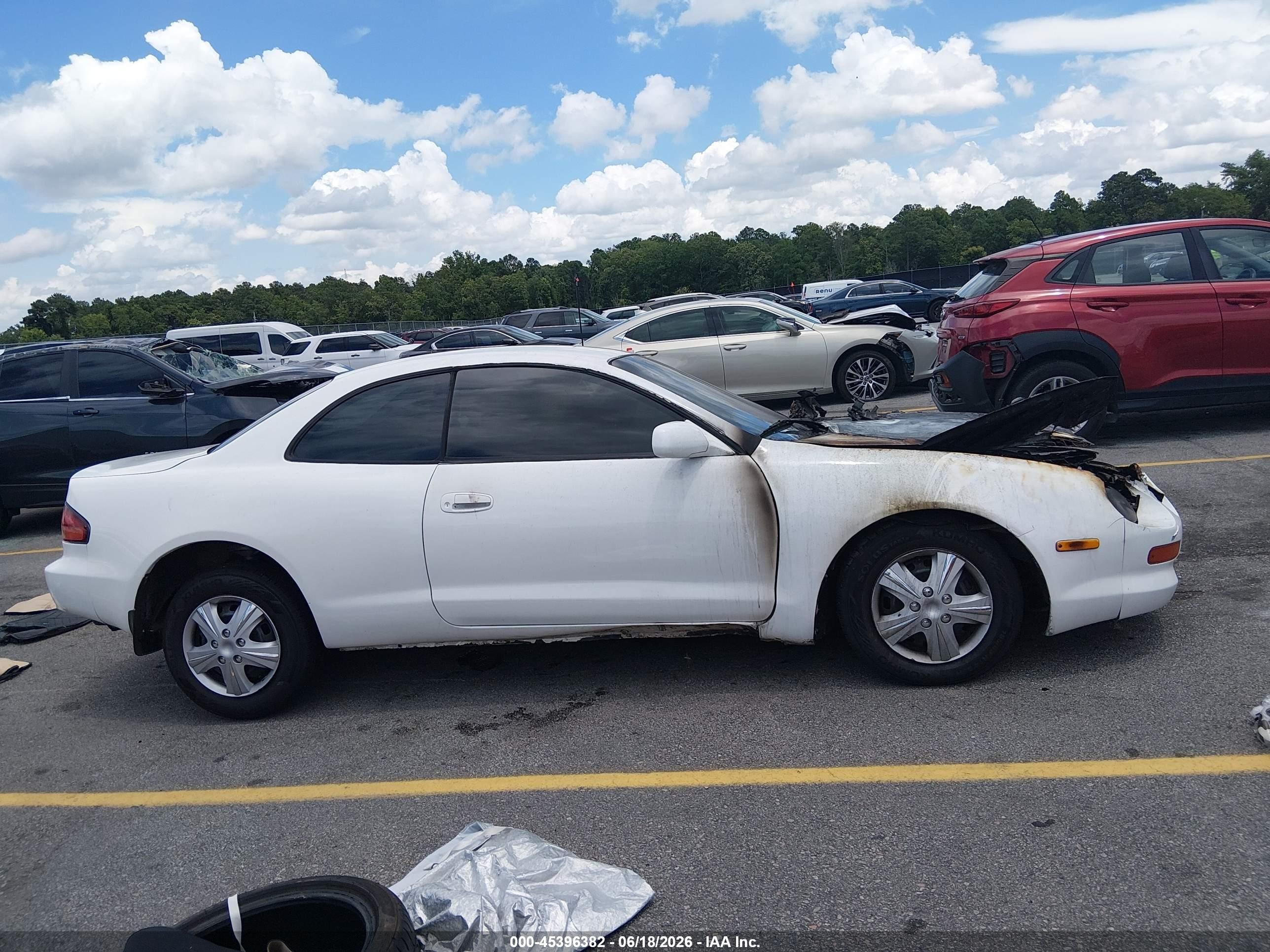 1994 Toyota Celica St White vin: JT2AT00F0R0012705