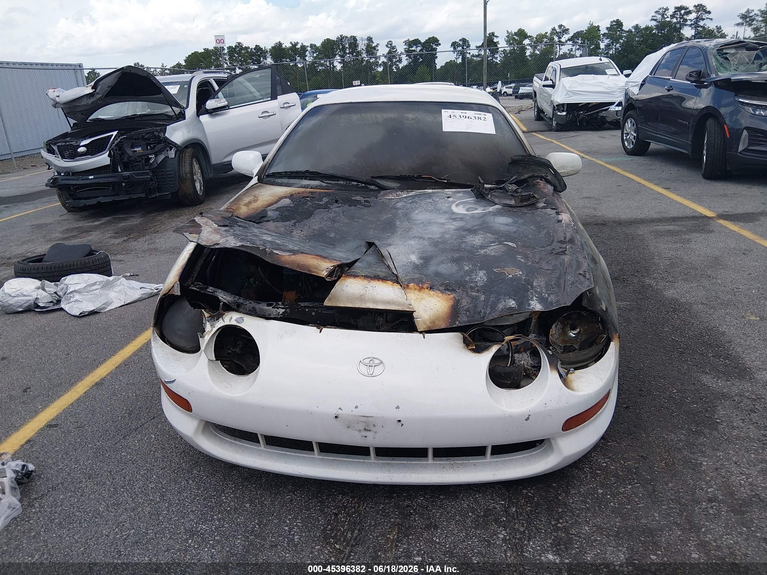 1994 Toyota Celica St White vin: JT2AT00F0R0012705