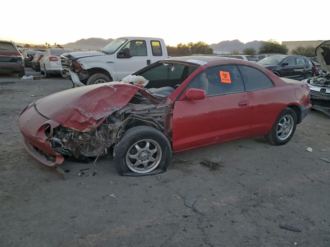 1994 Toyota Celica St Red vin: JT2AT00F2R0019459
