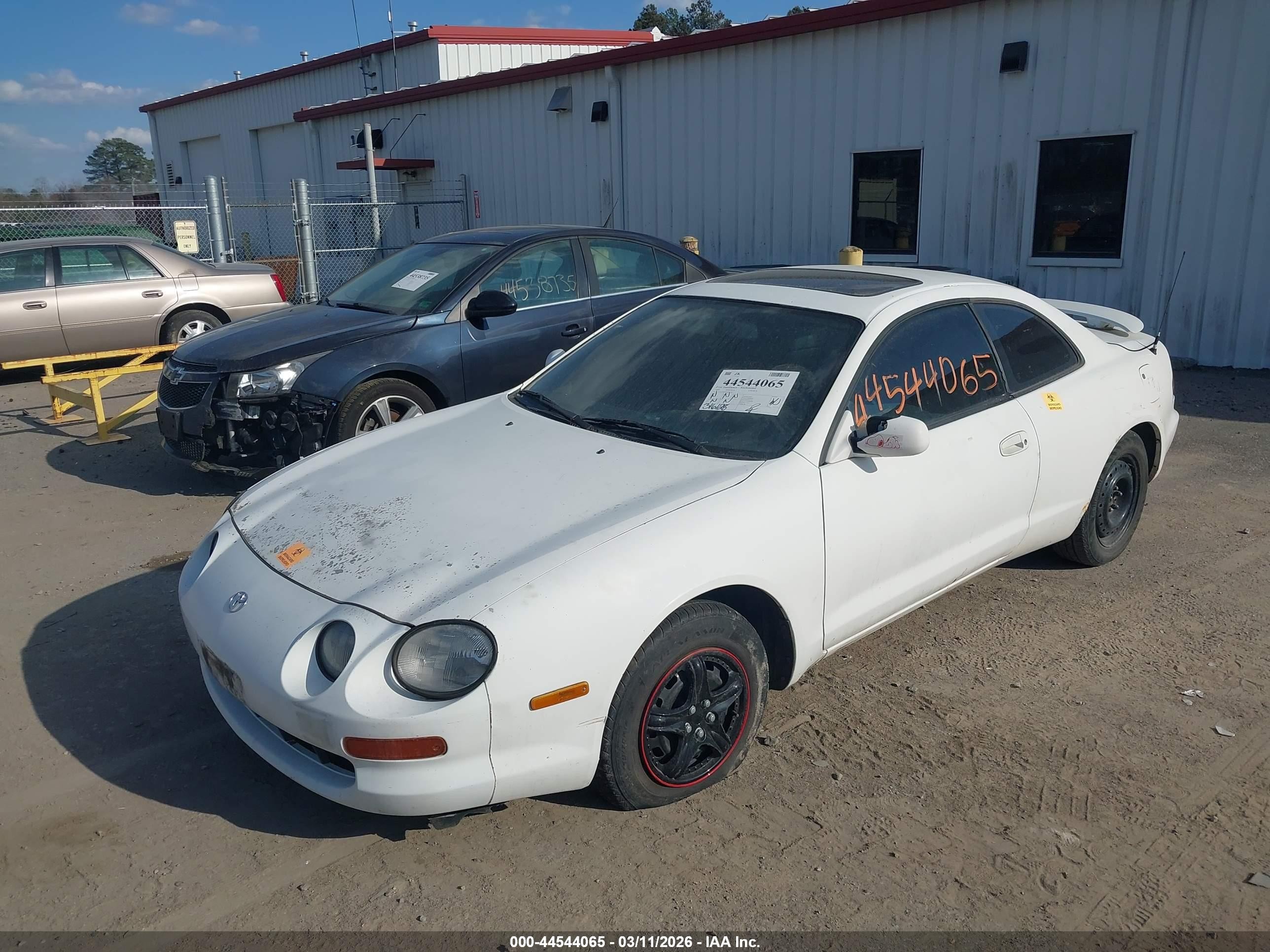 1995 Toyota Celica St White vin: JT2AT00F6S0046234