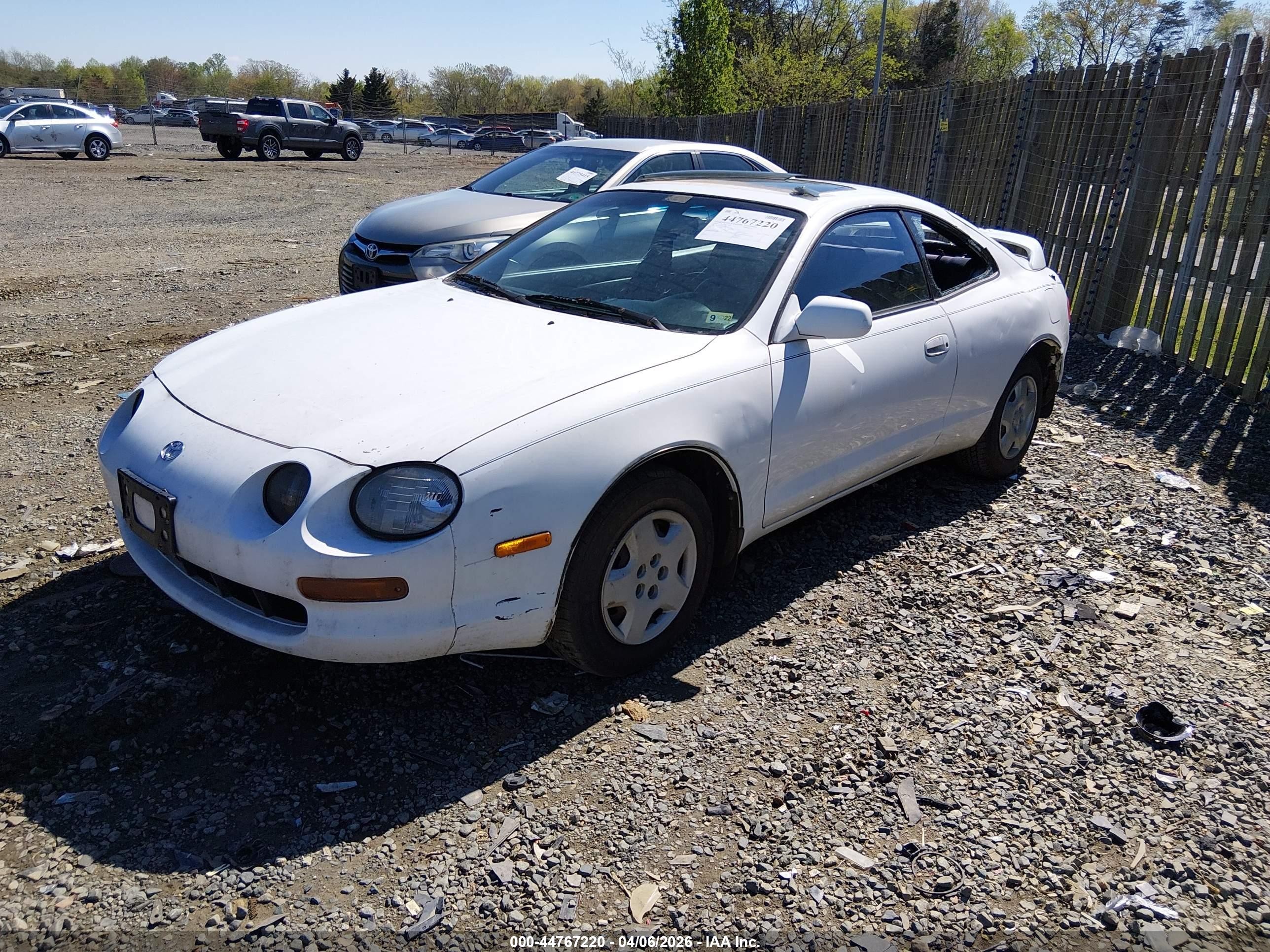 1994 Toyota Celica St White vin: JT2AT00N1R0028452