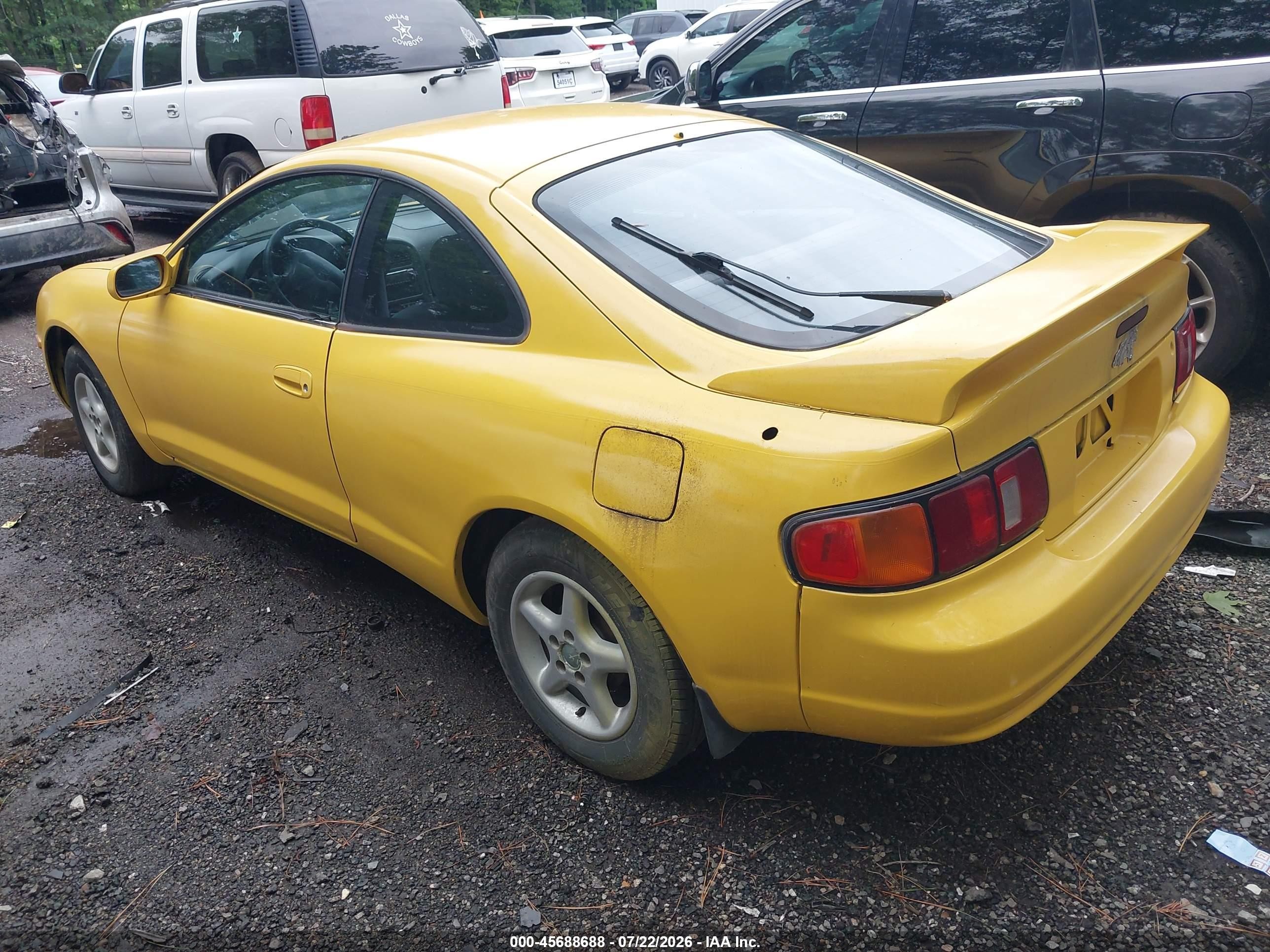 1995 Toyota Celica St Yellow vin: JT2AT00N4S0041993