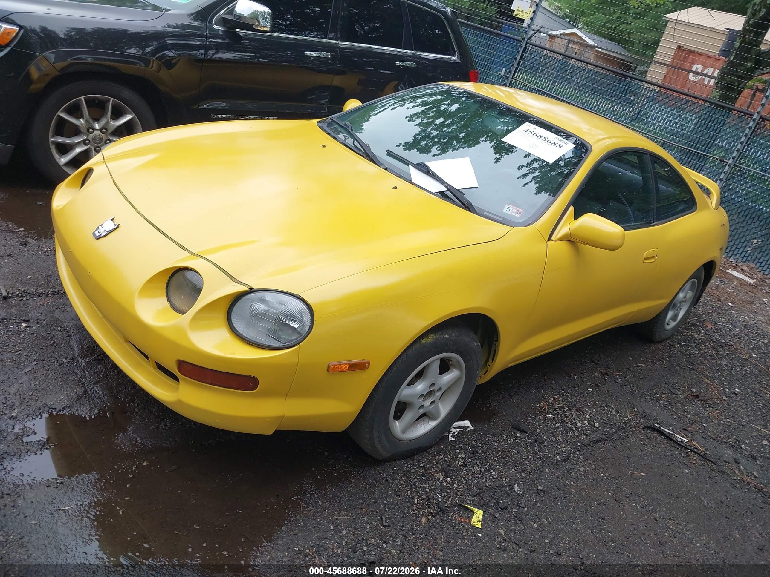 1995 Toyota Celica St Yellow vin: JT2AT00N4S0041993