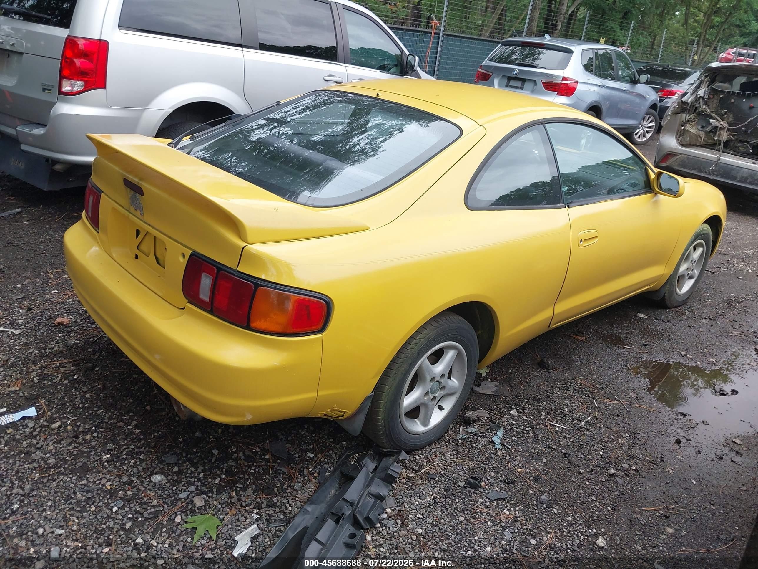 1995 Toyota Celica St Yellow vin: JT2AT00N4S0041993