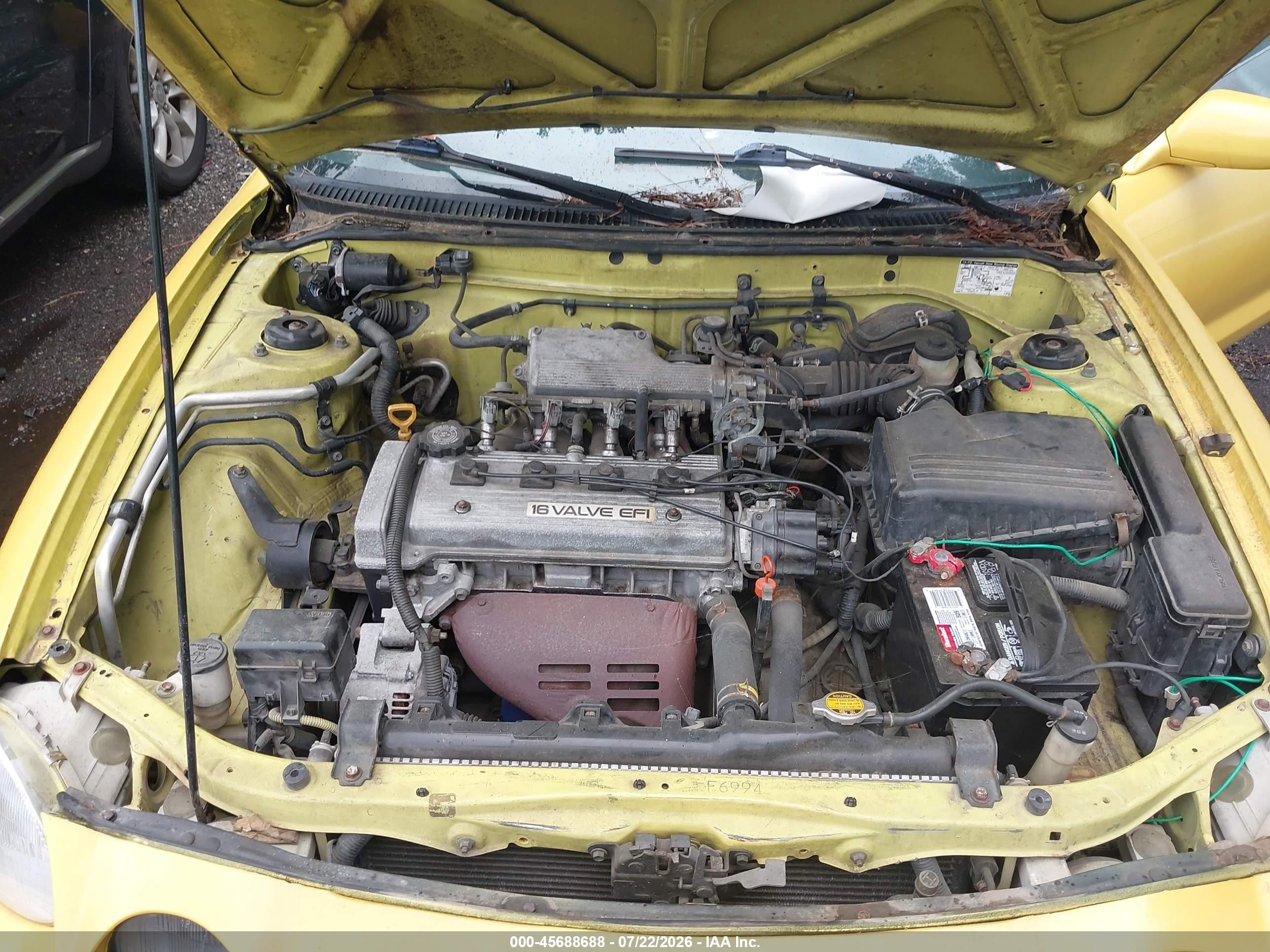 1995 Toyota Celica St Yellow vin: JT2AT00N4S0041993
