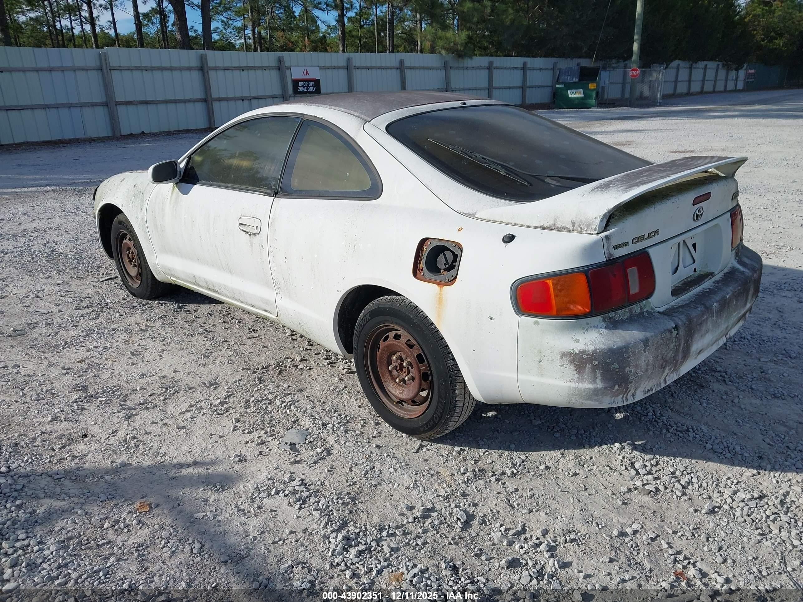 1995 Toyota Celica St White vin: JT2AT00N4S0050953