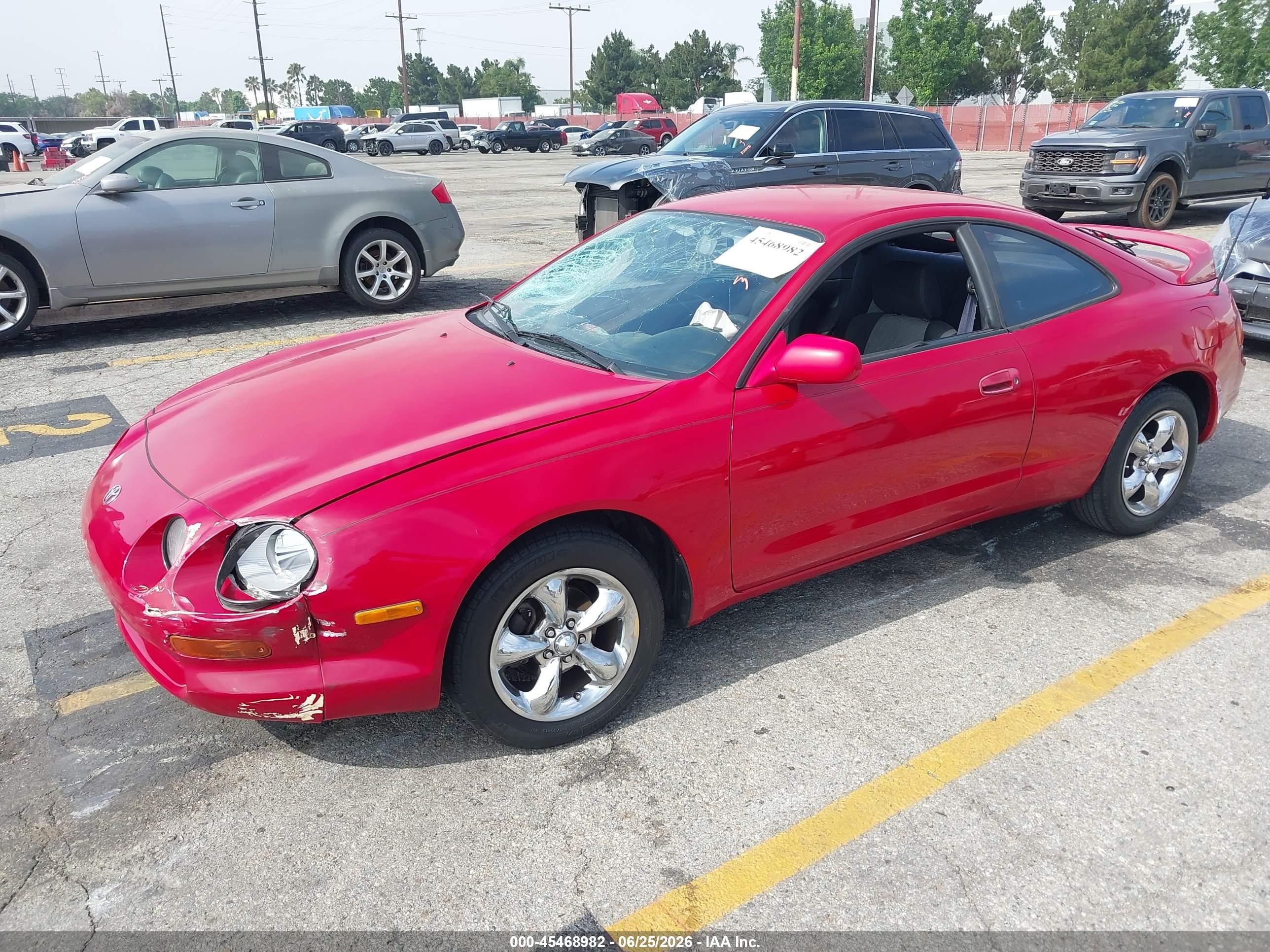1995 Toyota Celica St Red vin: JT2AT00N8S0045416