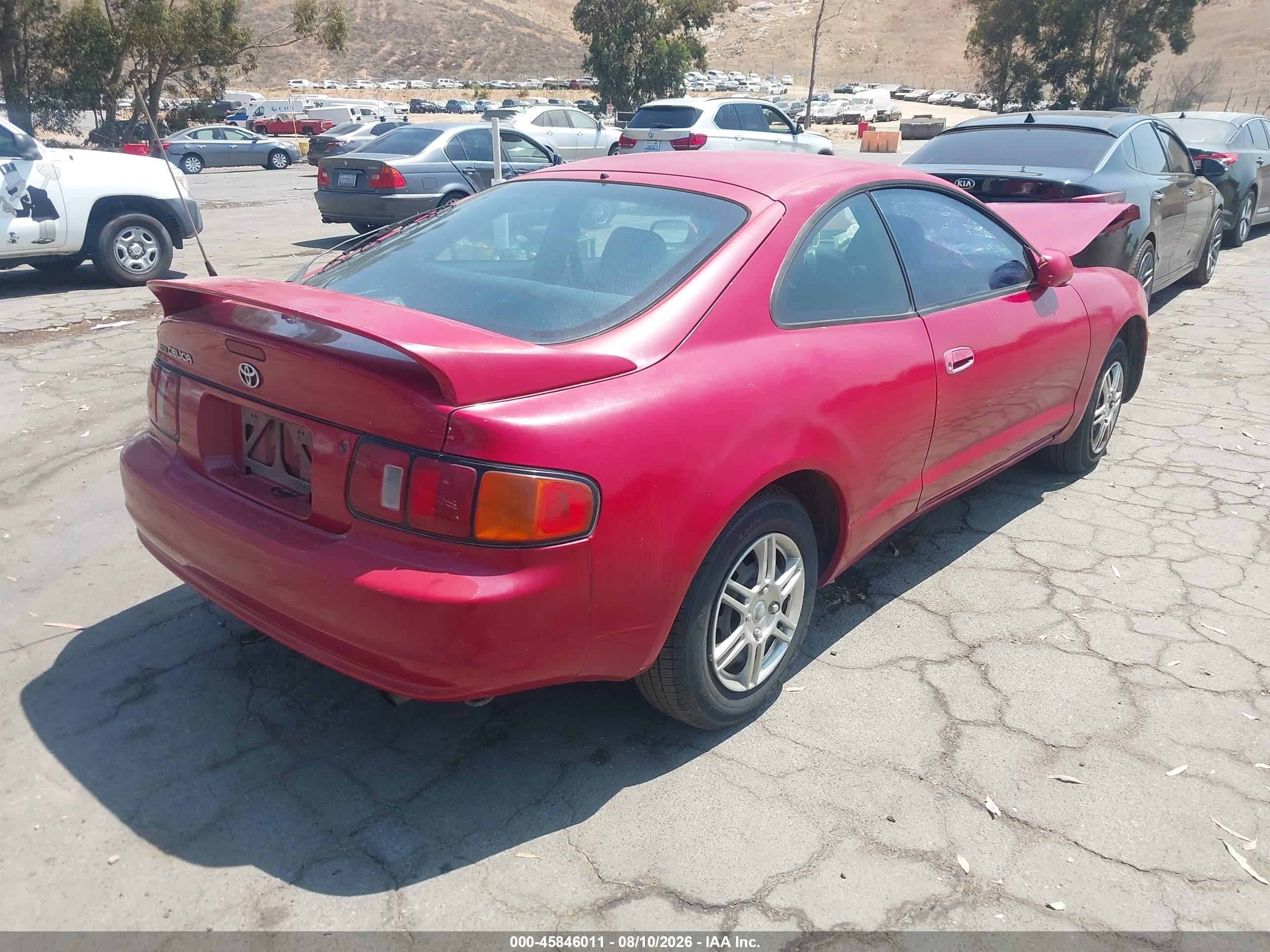1995 Toyota Celica St Red vin: JT2AT00N9S0049846