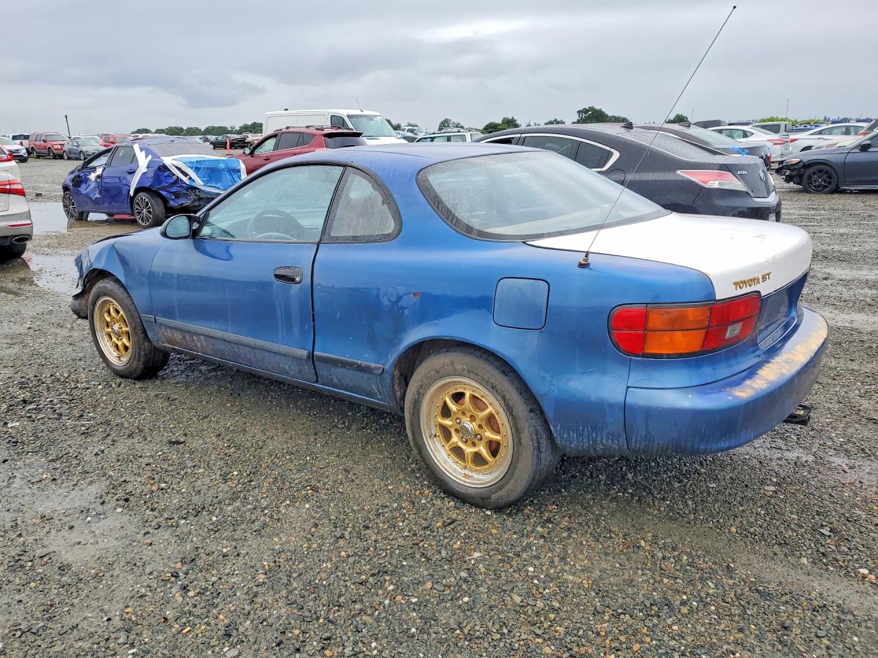 1991 Toyota Celica St Blue vin: JT2AT86F0M0050224